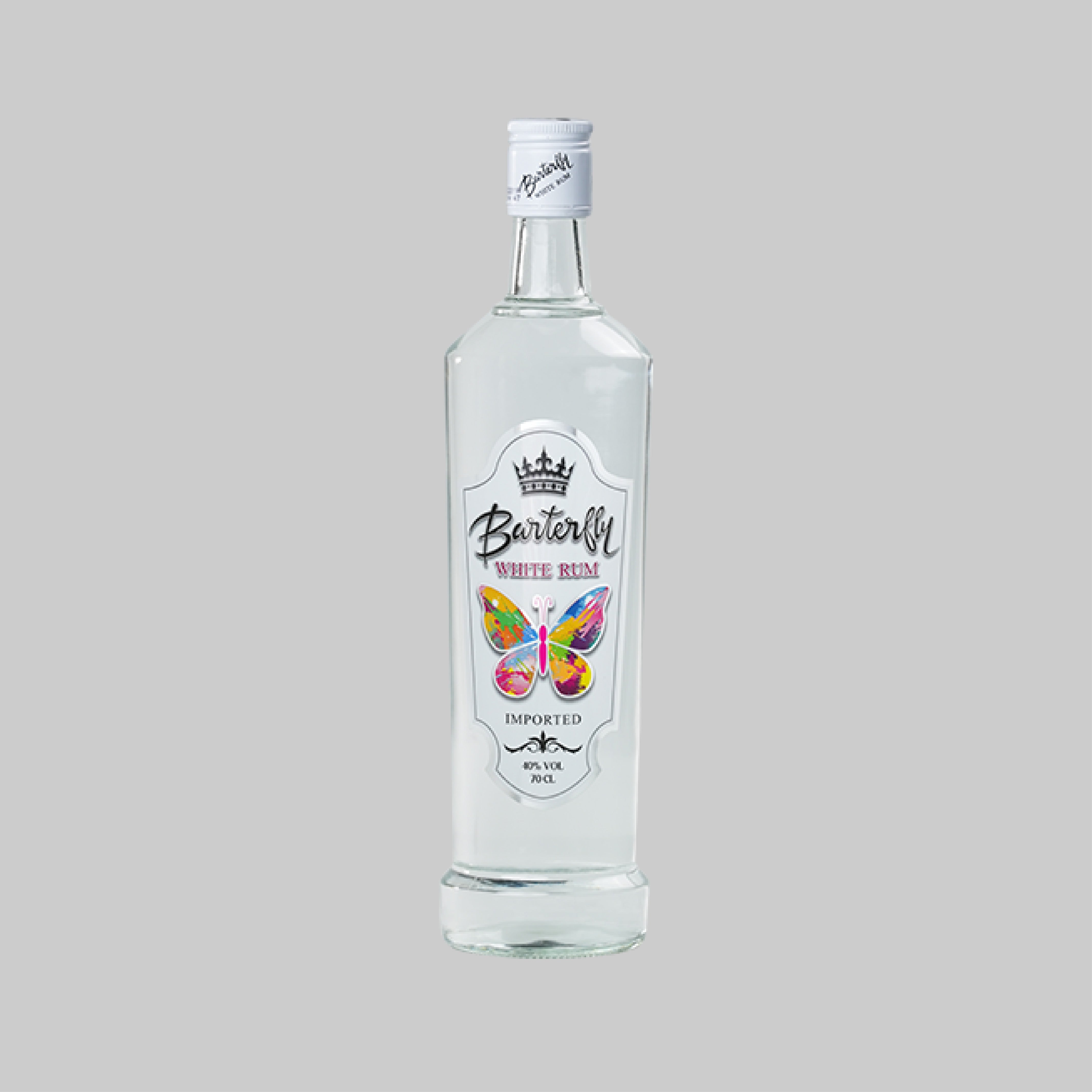 Barterfly White Rum 700ml 40.0% | TIME2DRINK