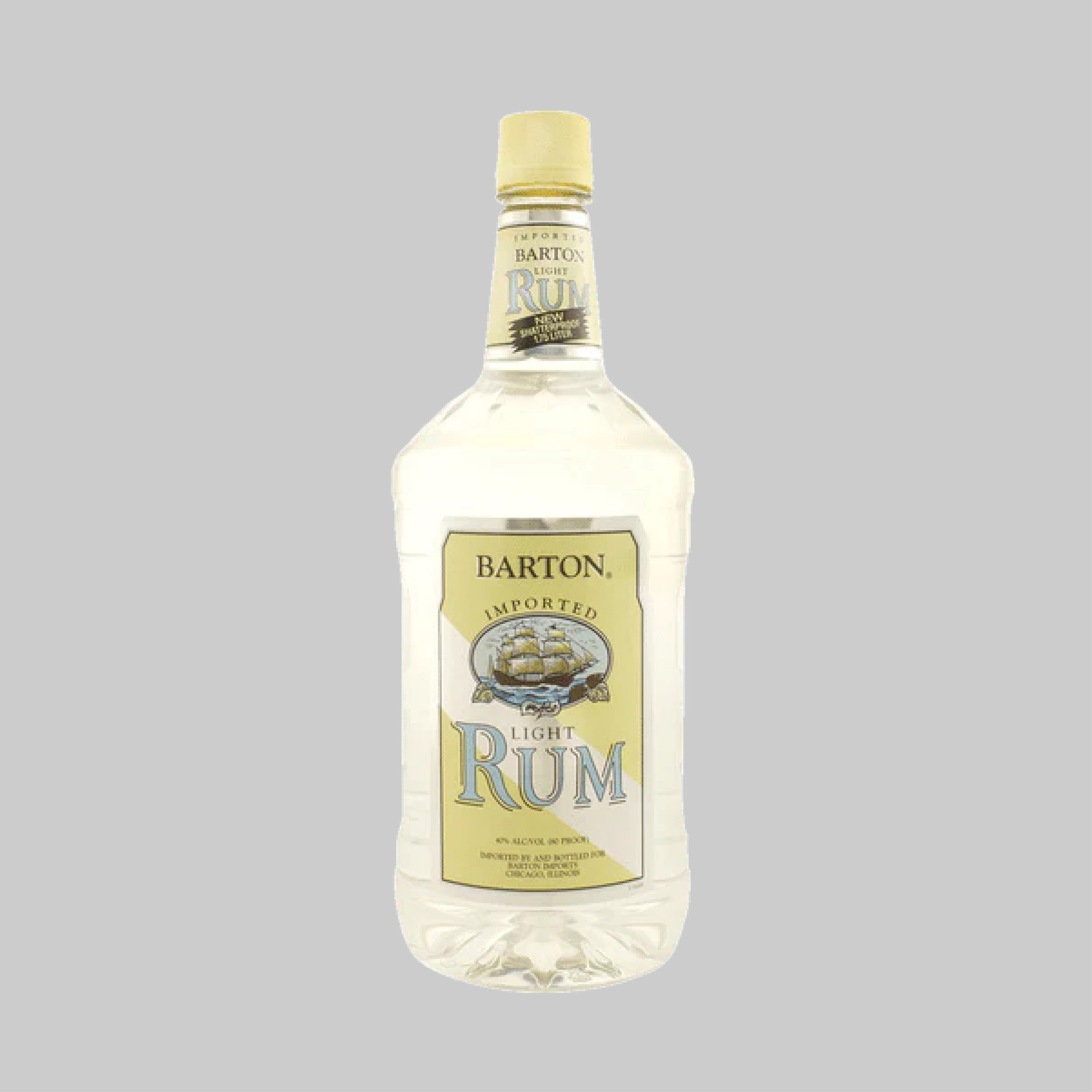 Barton White Rum 1000ml 40.0% | TIME2DRINK