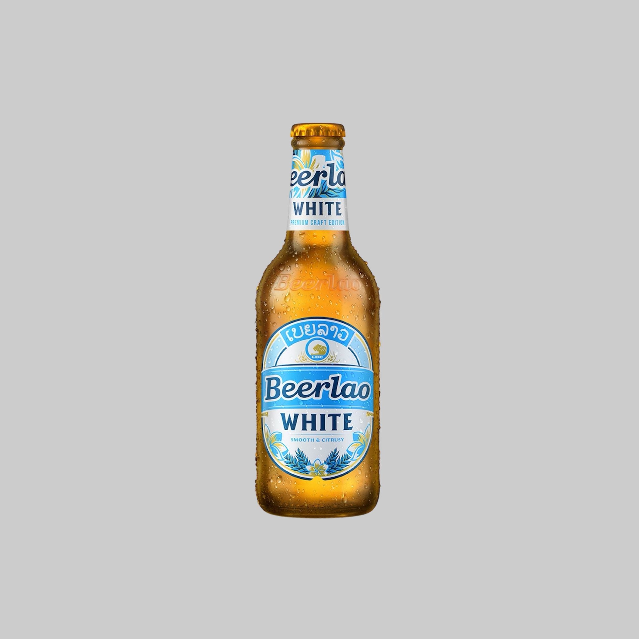 Beerlao White Lager Bottle 330ml 5.0% | TIME2DRINK