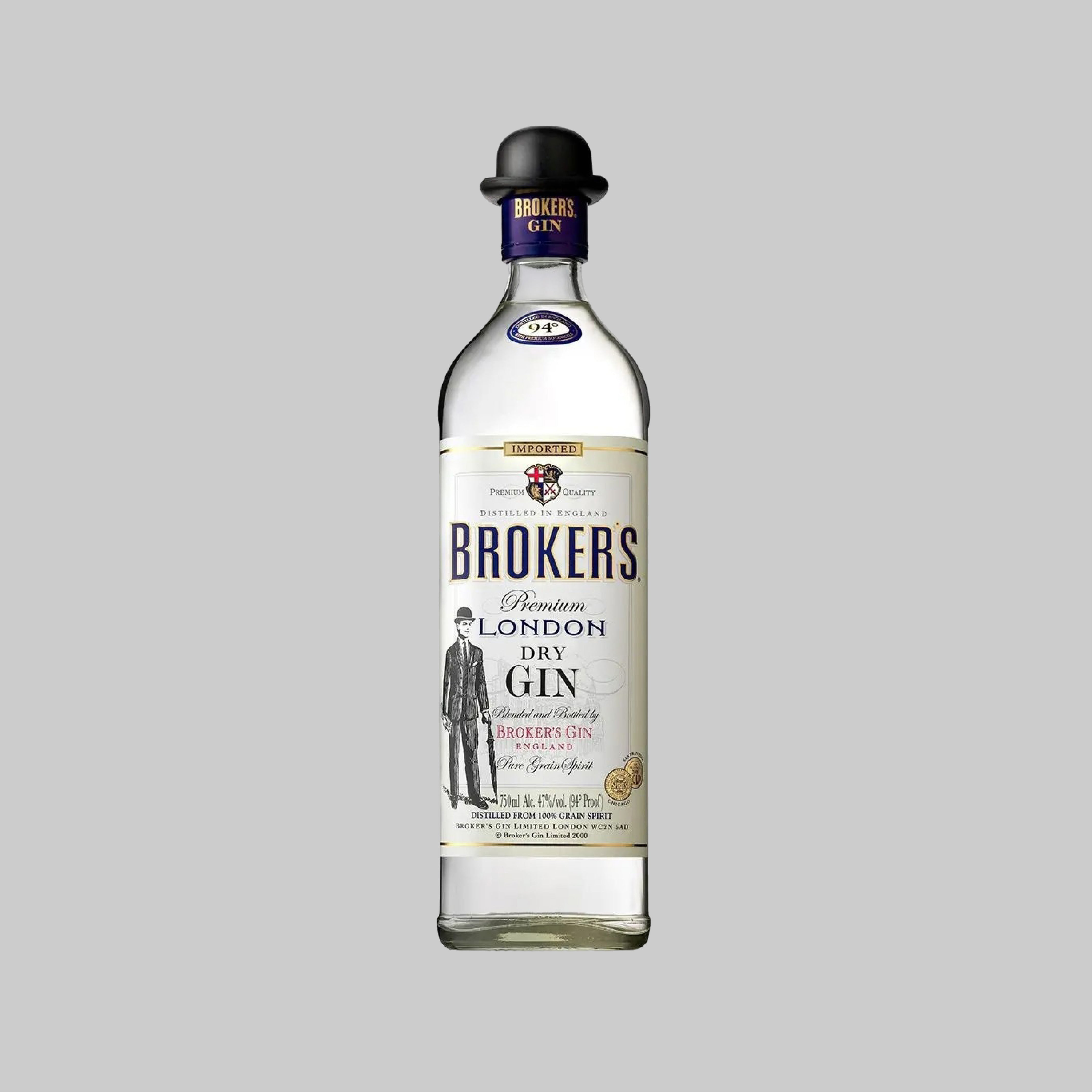 Broker's London Dry Gin 700ml 40.0% | TIME2DRINK
