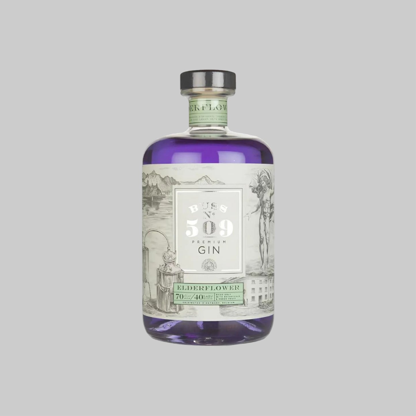Buss No. 509 Elderflower Gin 700ml 40.0% | TIME2DRINK