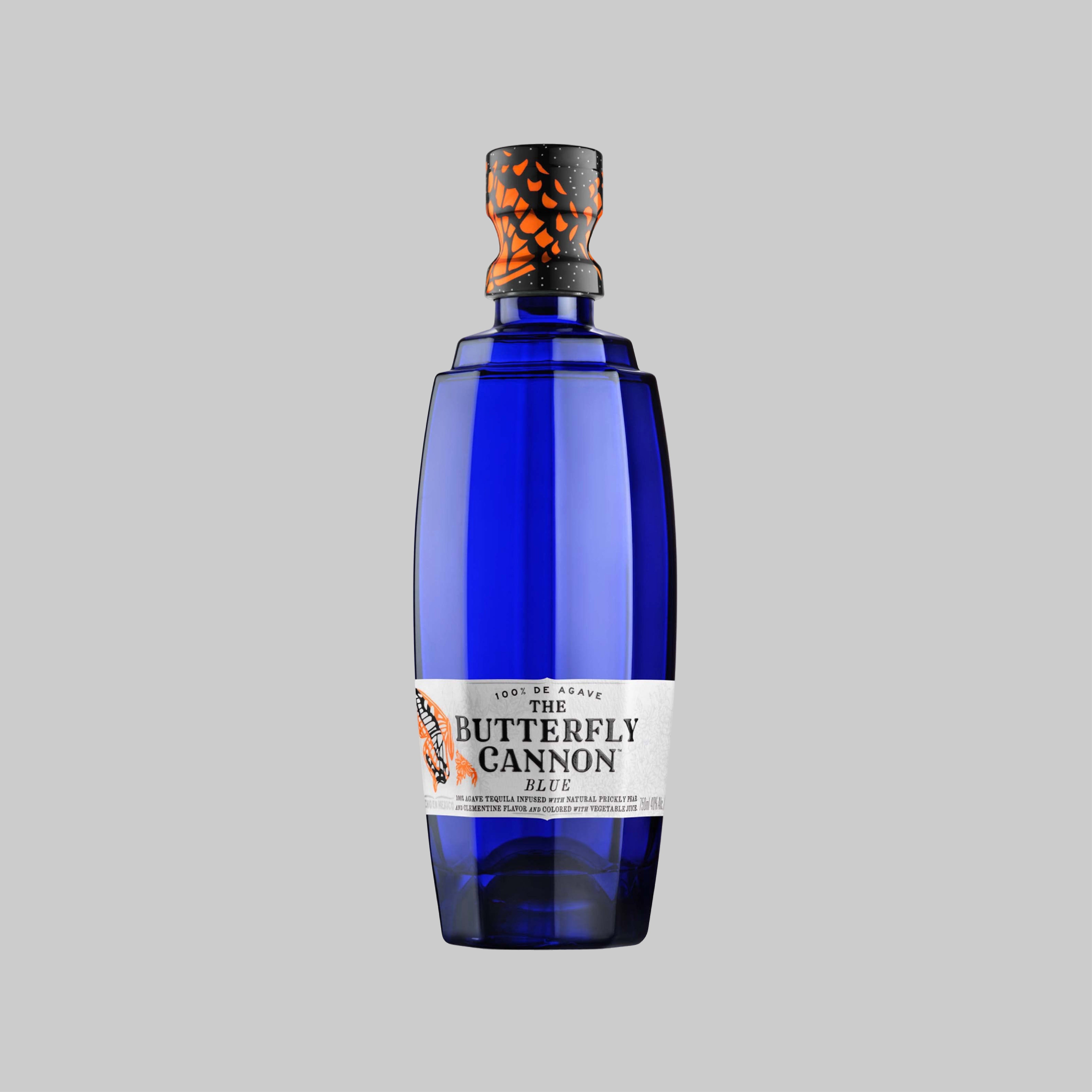 Butterfly Cannon Tequila Blue 500ml 40.0% | TIME2DRINK