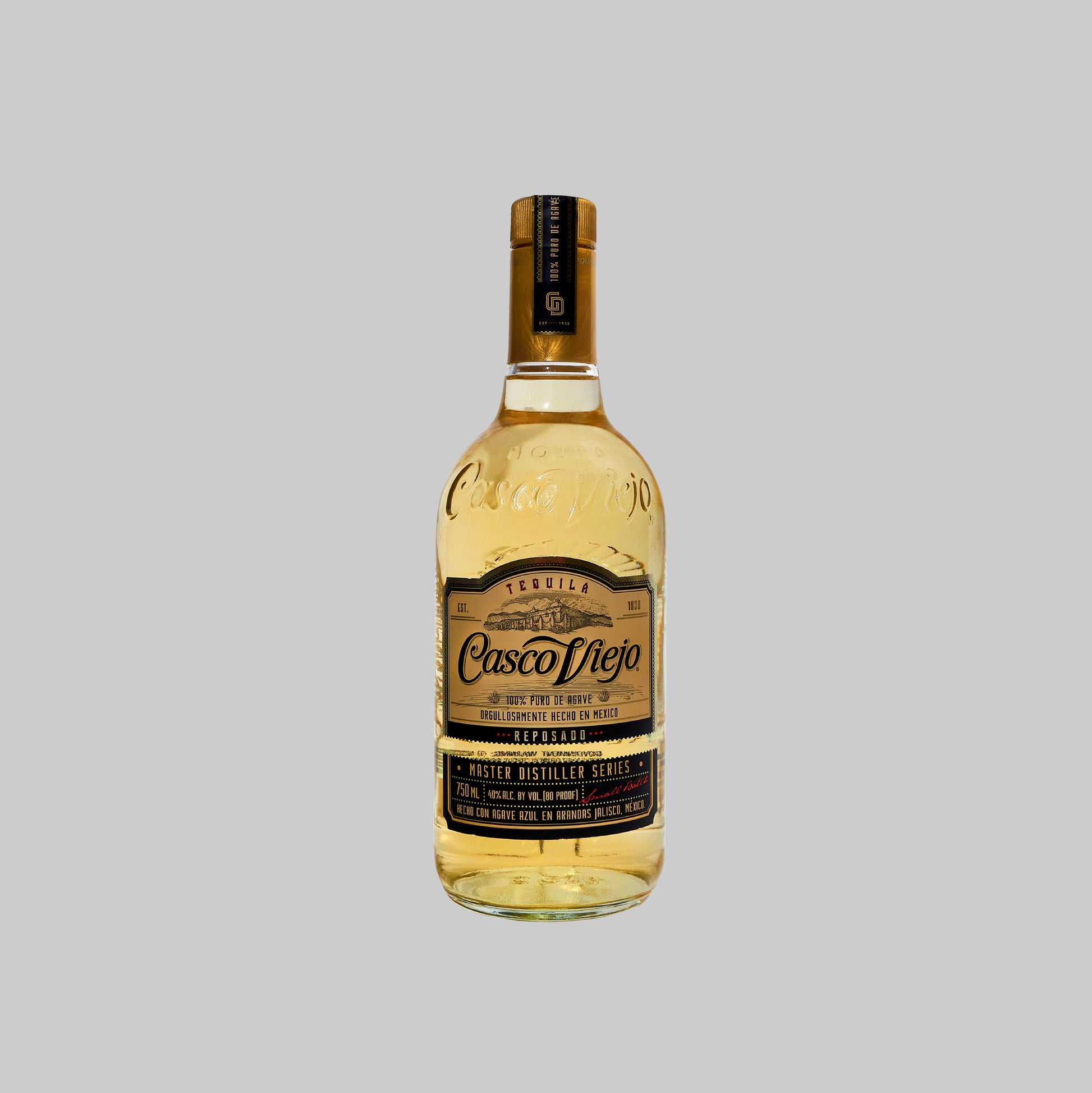 Casco Viejo Tequila Reposado 100% Blue Agave 750ml 40.0% | TIME2DRINK