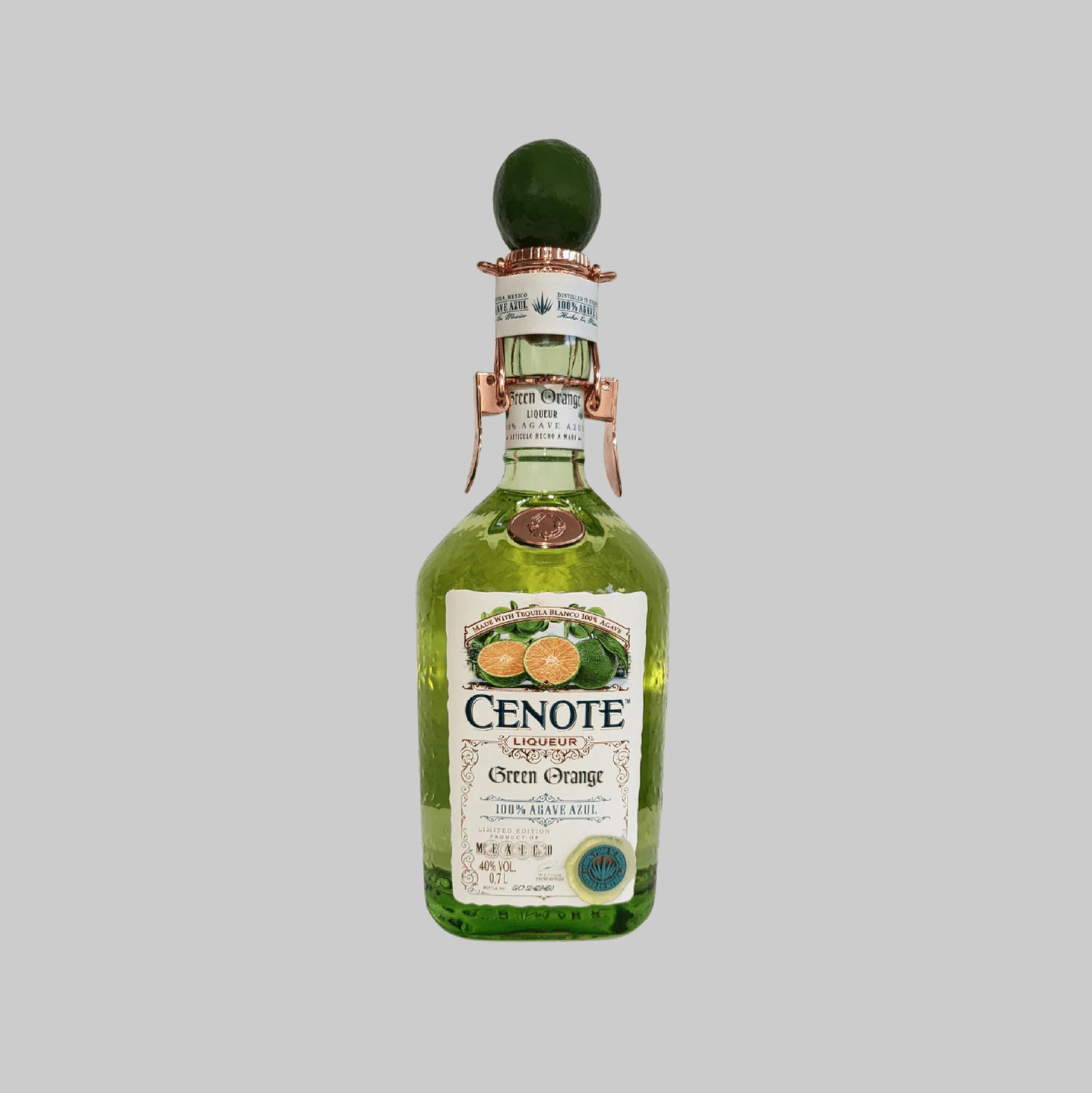 Cenote Tequila Green Orange 700ml 40.0% | TIME2DRINK