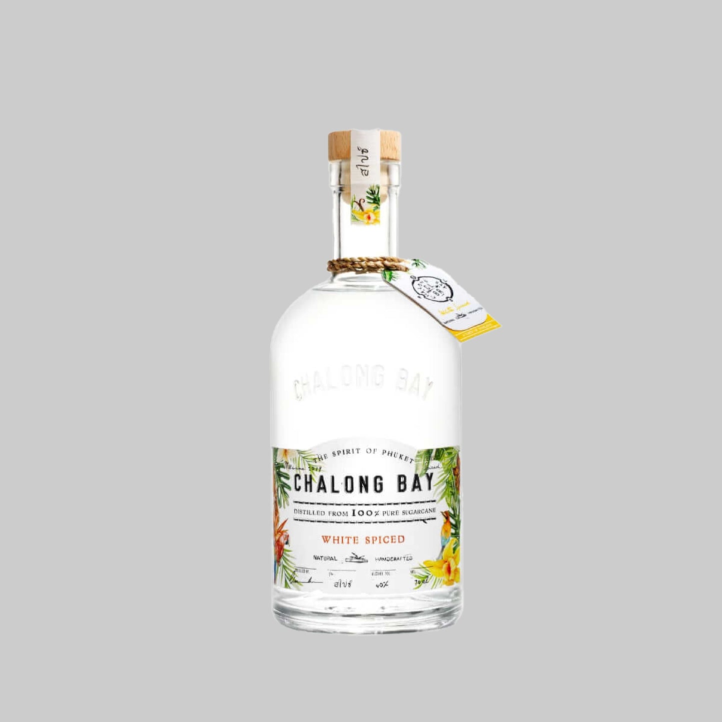 Chalong Bay White Spiced Rum 700ml 40.0% | TIME2DRINK