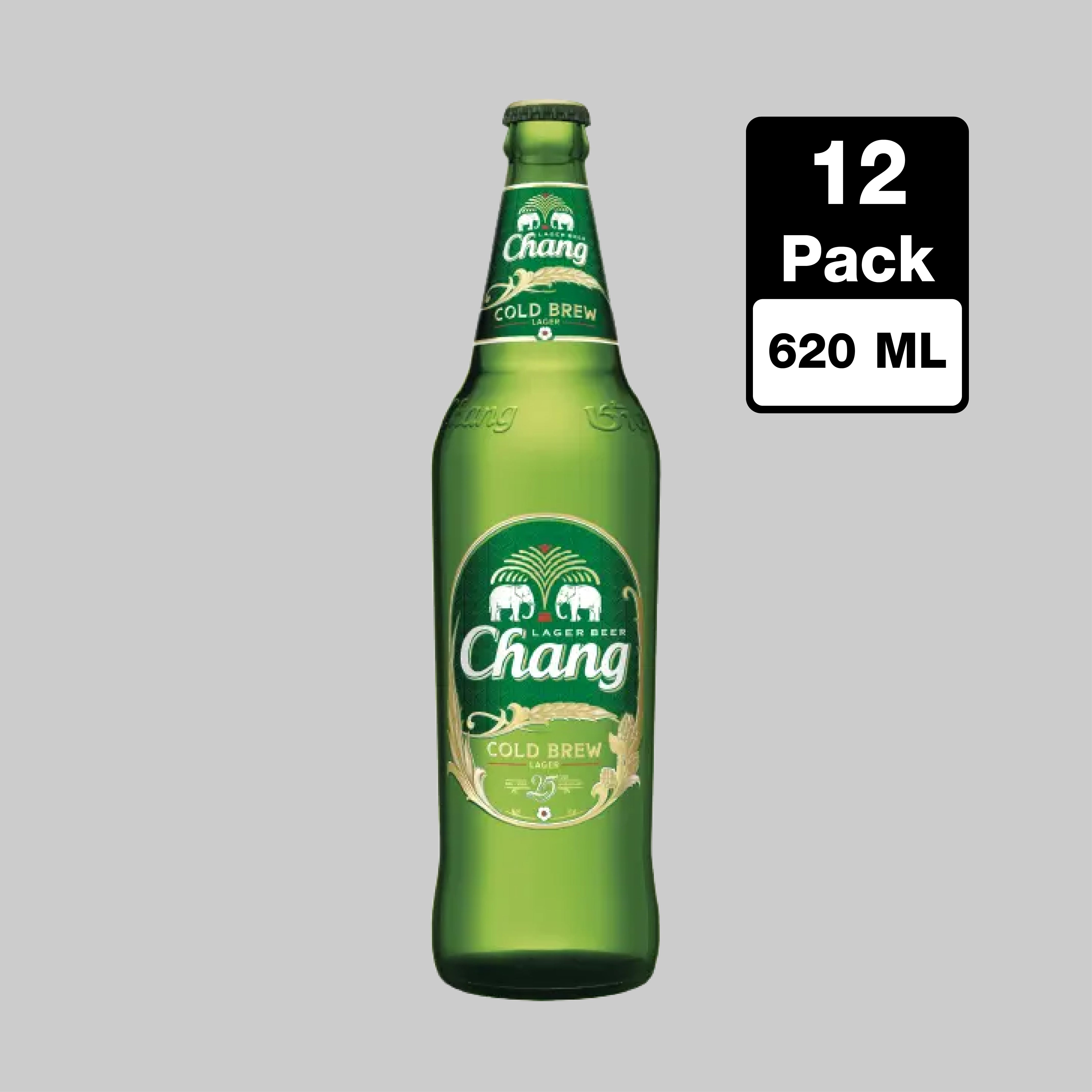 Chang Cold Brew Beer Large Bottle 12x620ml 4.6% | TIME2DRINK