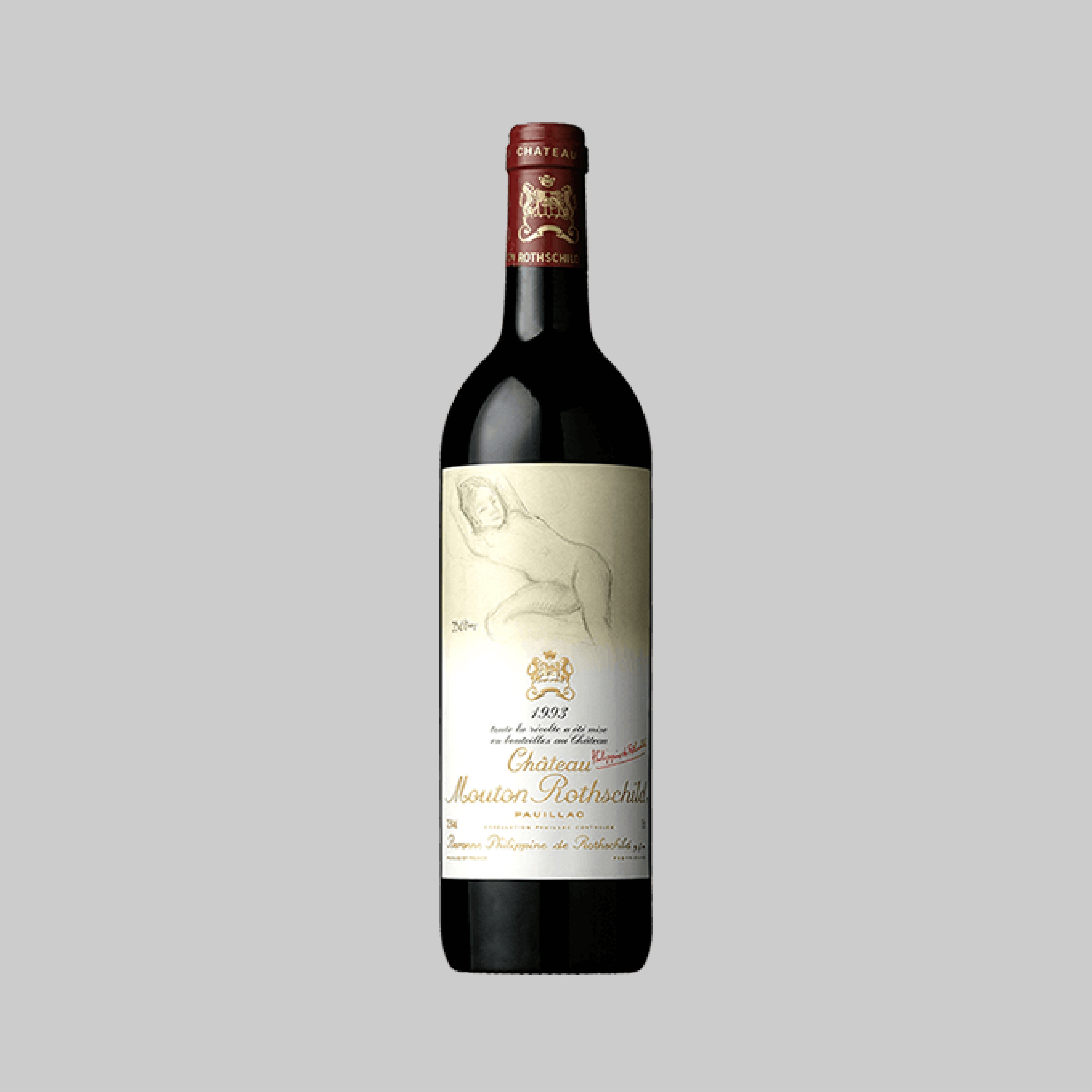 Chateau Mouton Rothschild Vintage 1993 750ml 12.5% | TIME2DRINK