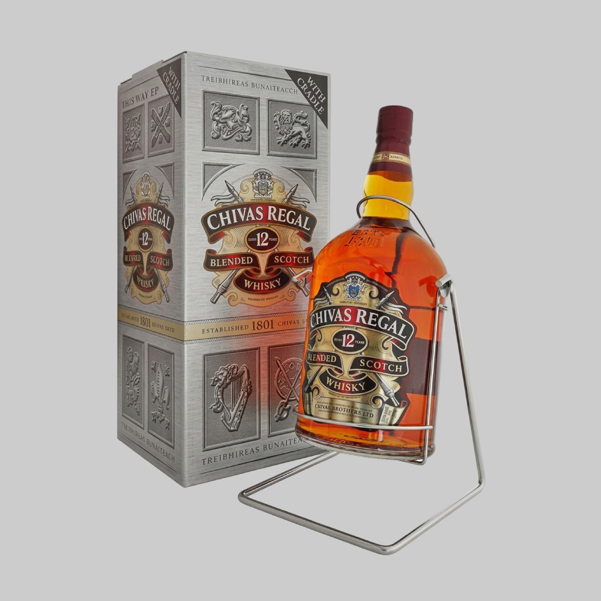 Chivas Regal 12 Years Blended Scotch Whisky 4500ml 40.0% | TIME2DRINK