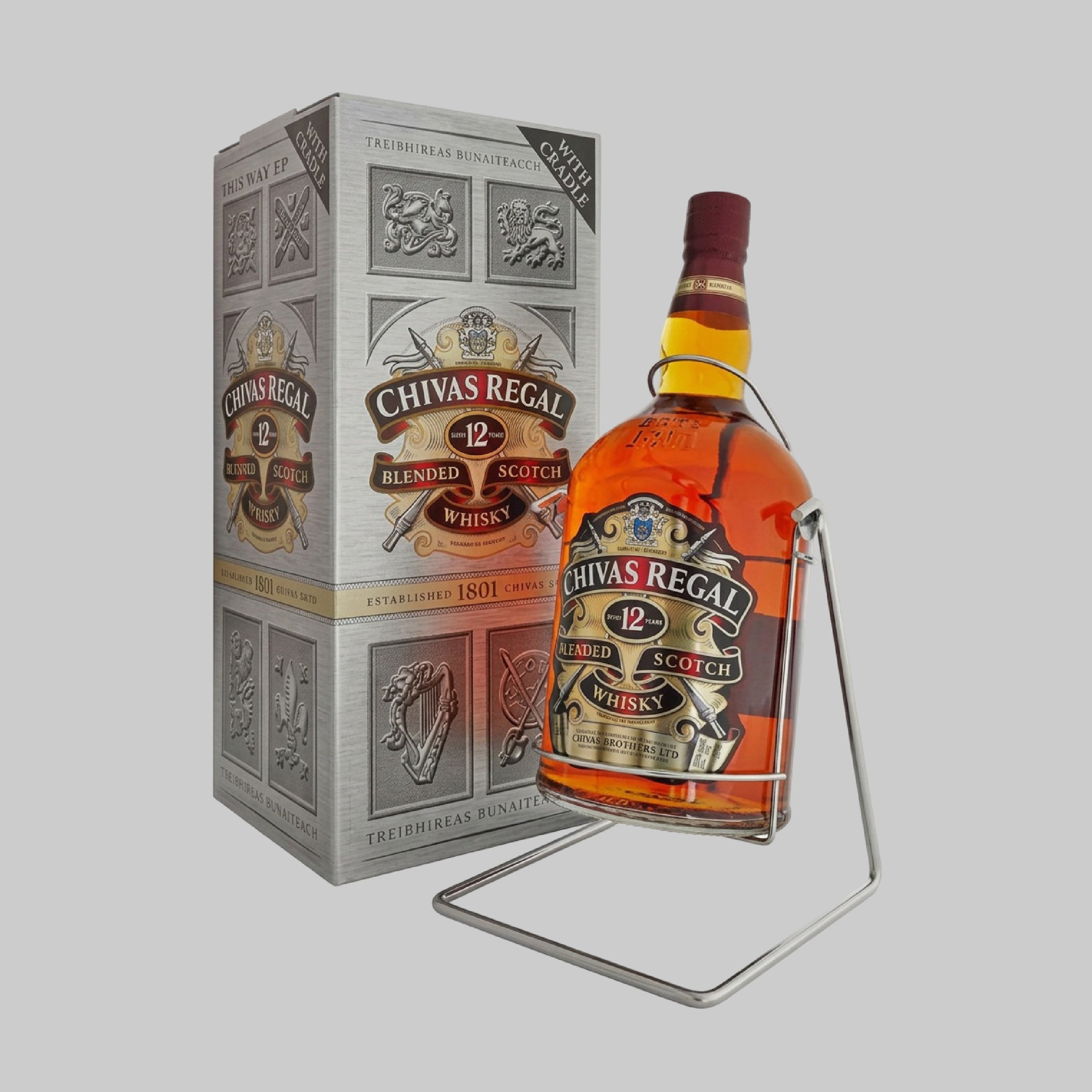 Chivas Regal 12 Years Blended Scotch Whisky 4500ml 40.0% | TIME2DRINK
