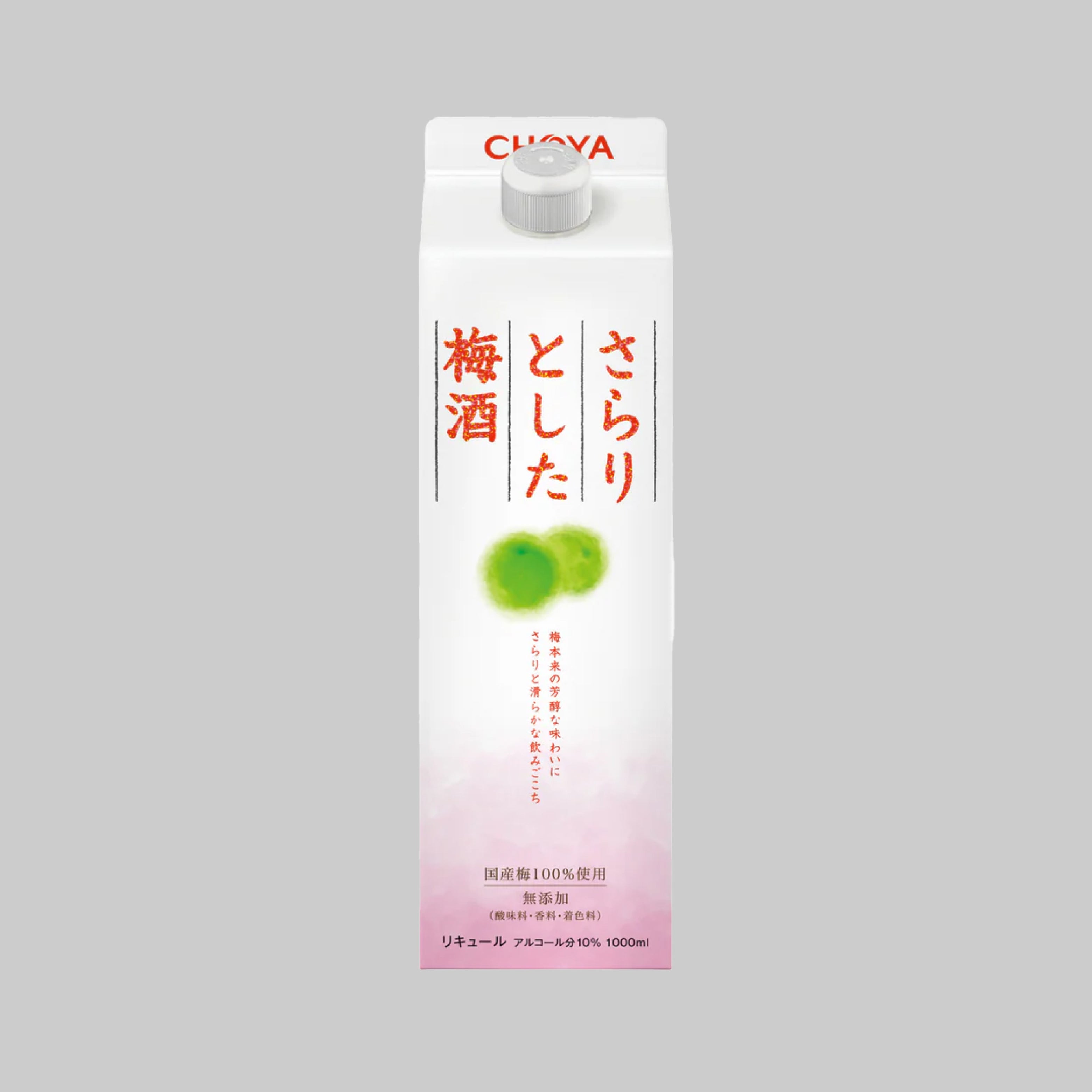 Choya Sarari Plum Umeshu 1000ml 10.0% | TIME2DRINK
