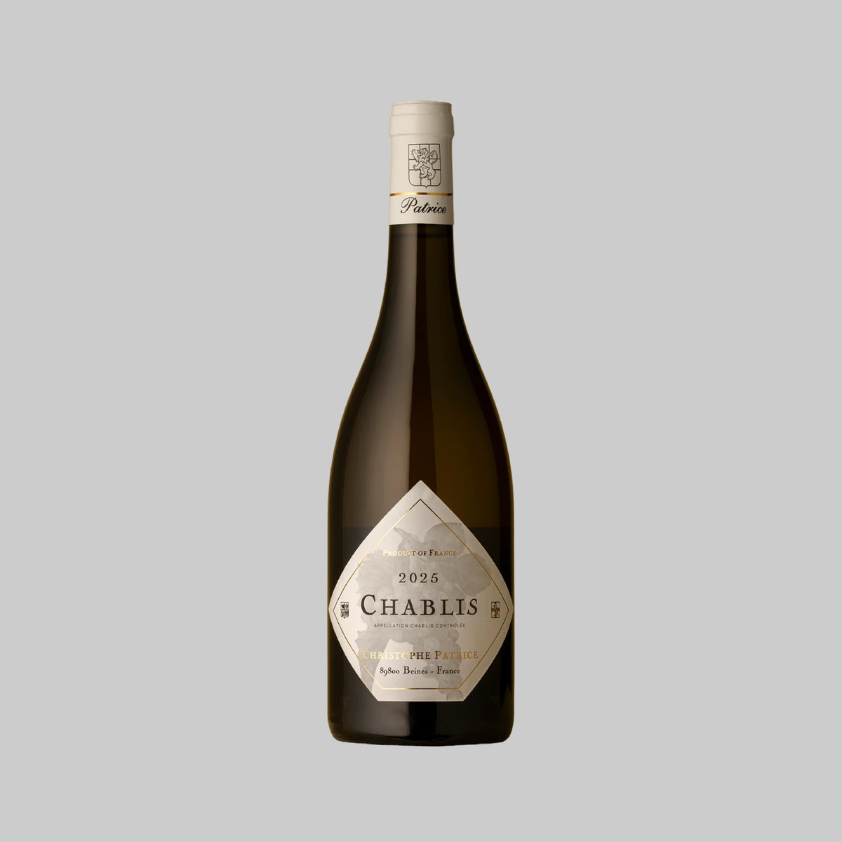 Christophe Patrice Chablis AOP 750ml 12.5% | TIME2DRINK