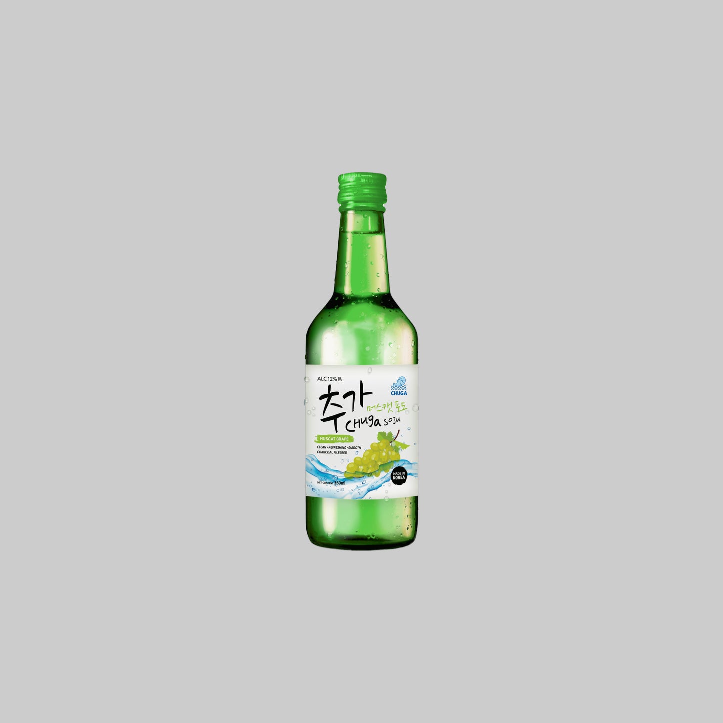 Chuga Soju Grape 360ml 12% | TIME2DRINK