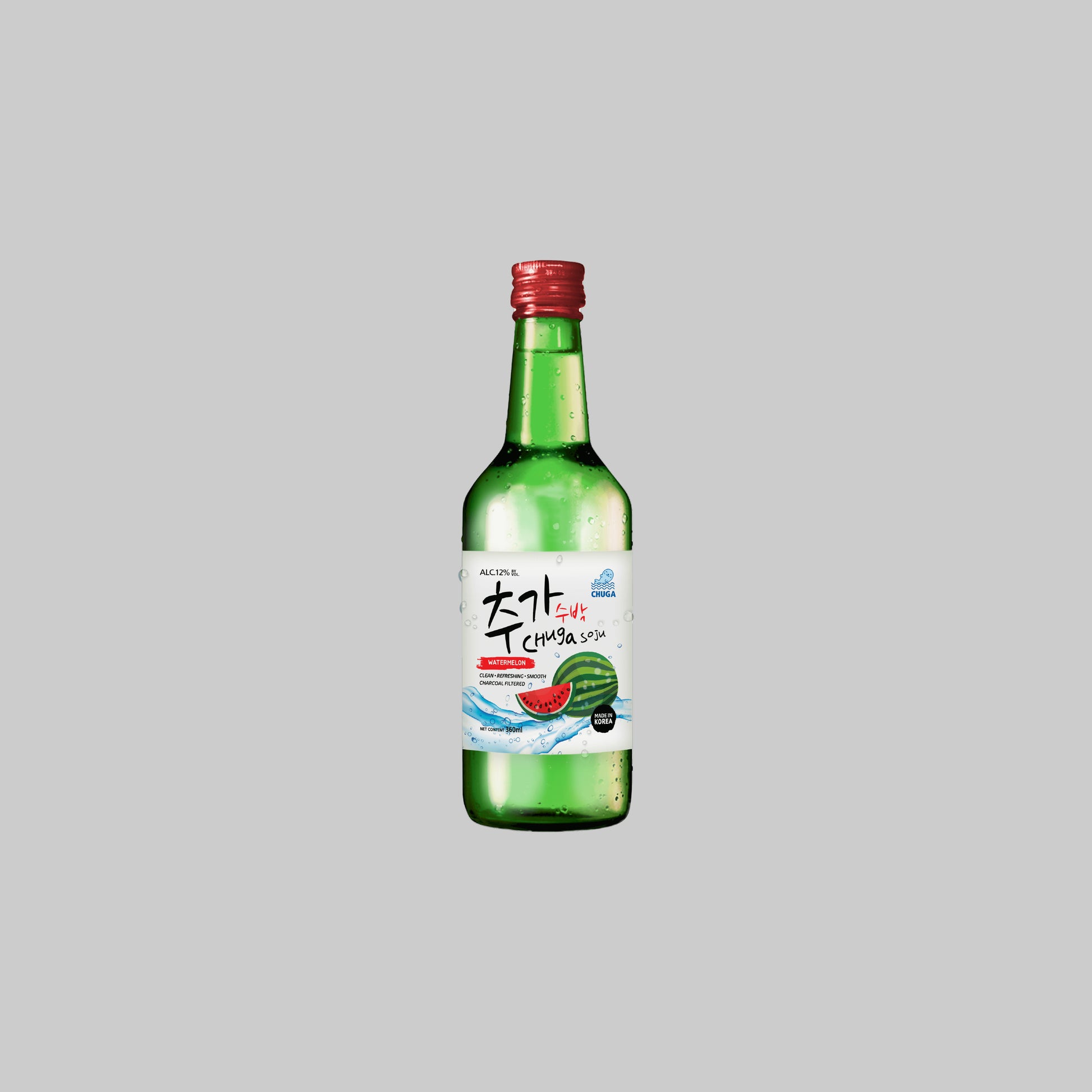 Chuga Soju Watermelon 360ml 12% | TIME2DRINK
