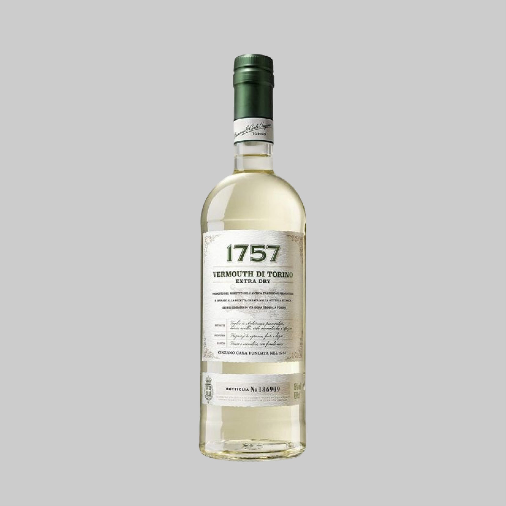 Cinzano 1757 Vermouth di Torino Extra Dry 1000ml 18.0% | TIME2DRINK