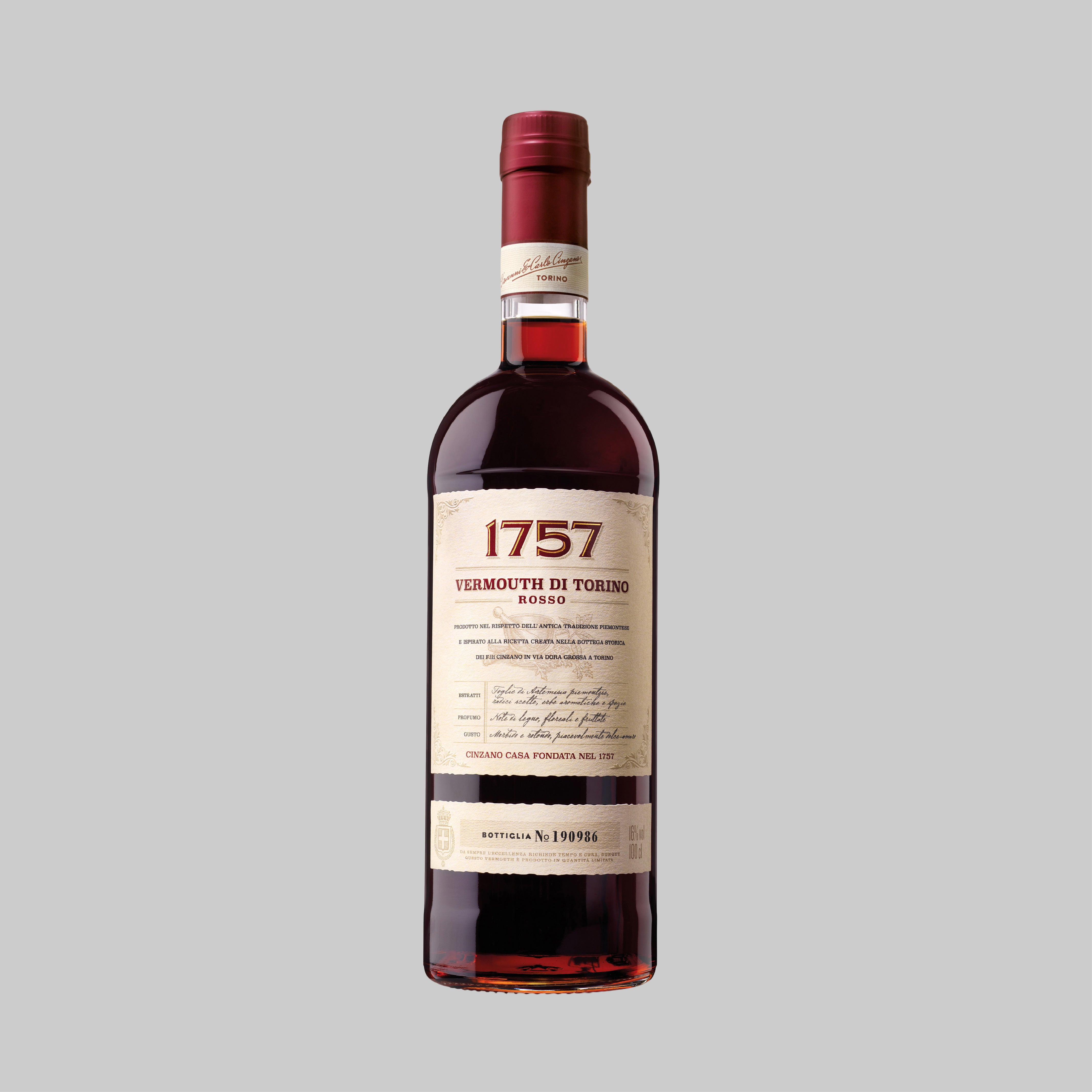 Cinzano 1757 Vermouth di Torino Rosso 1000ml 16.0% | TIME2DRINK