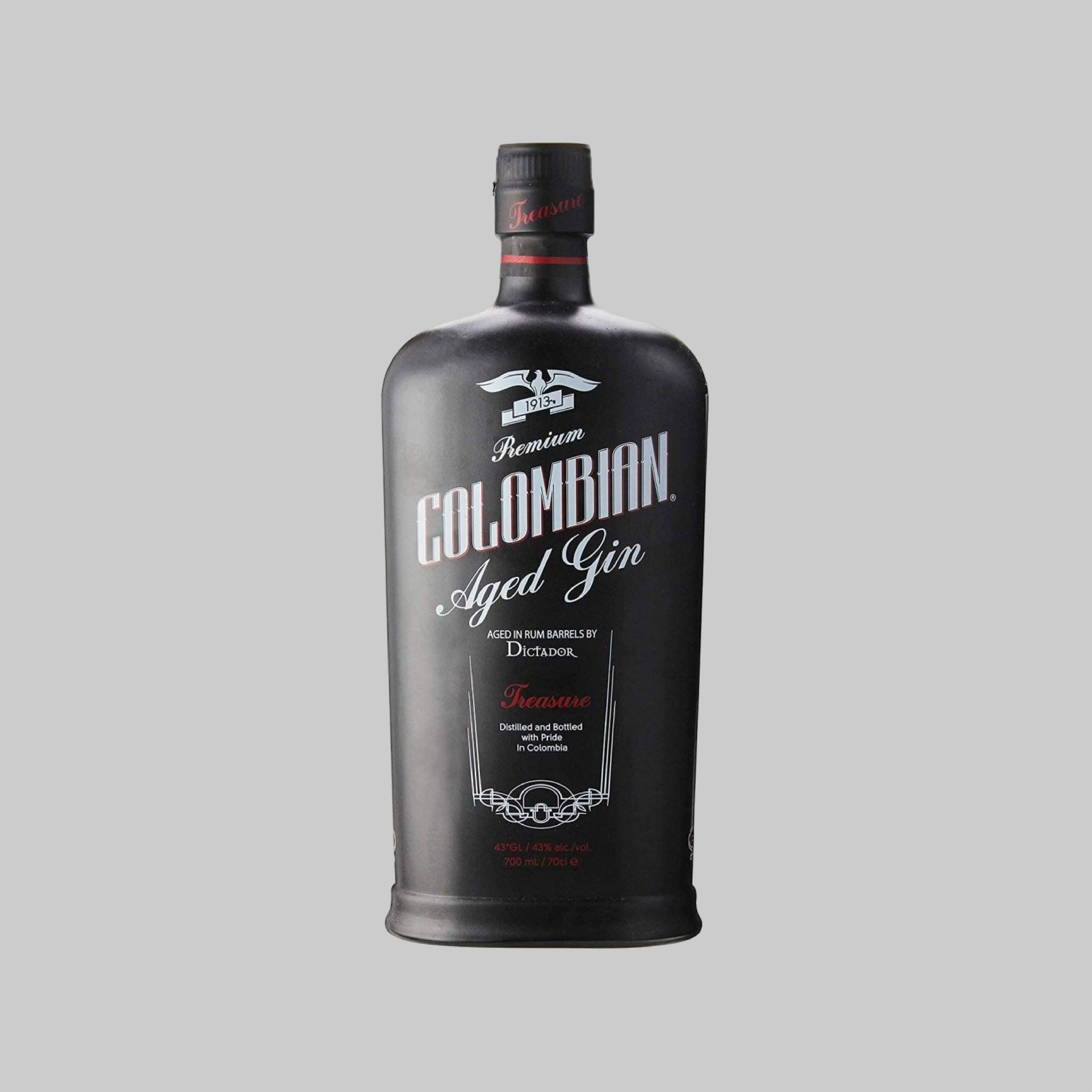 Colombian Treasure Aged Gin 700ml 43.0% | TIME2DRINK