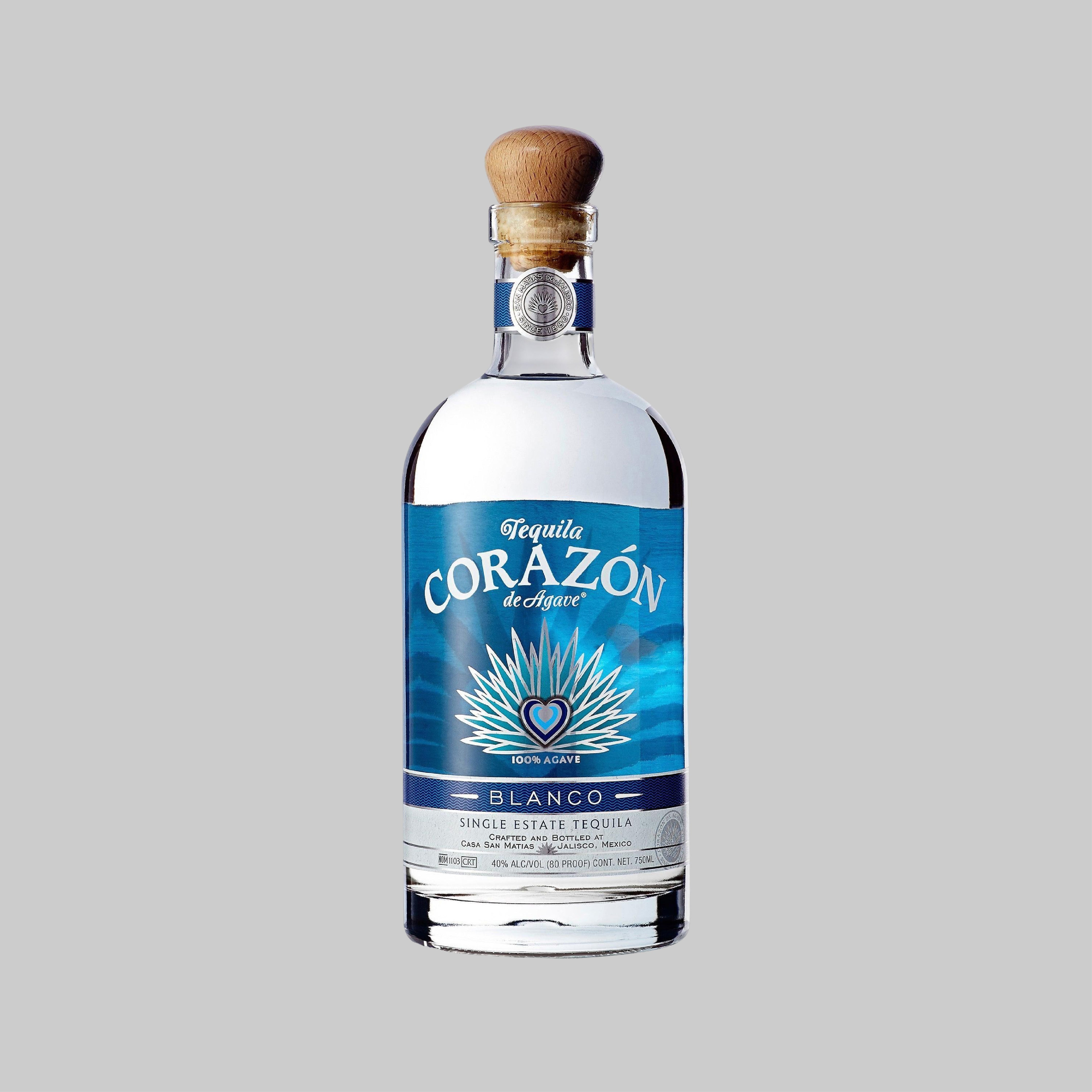Corazon de Agave Tequila Blanco Single Estate 750ml 40.0% | TIME2DRINK