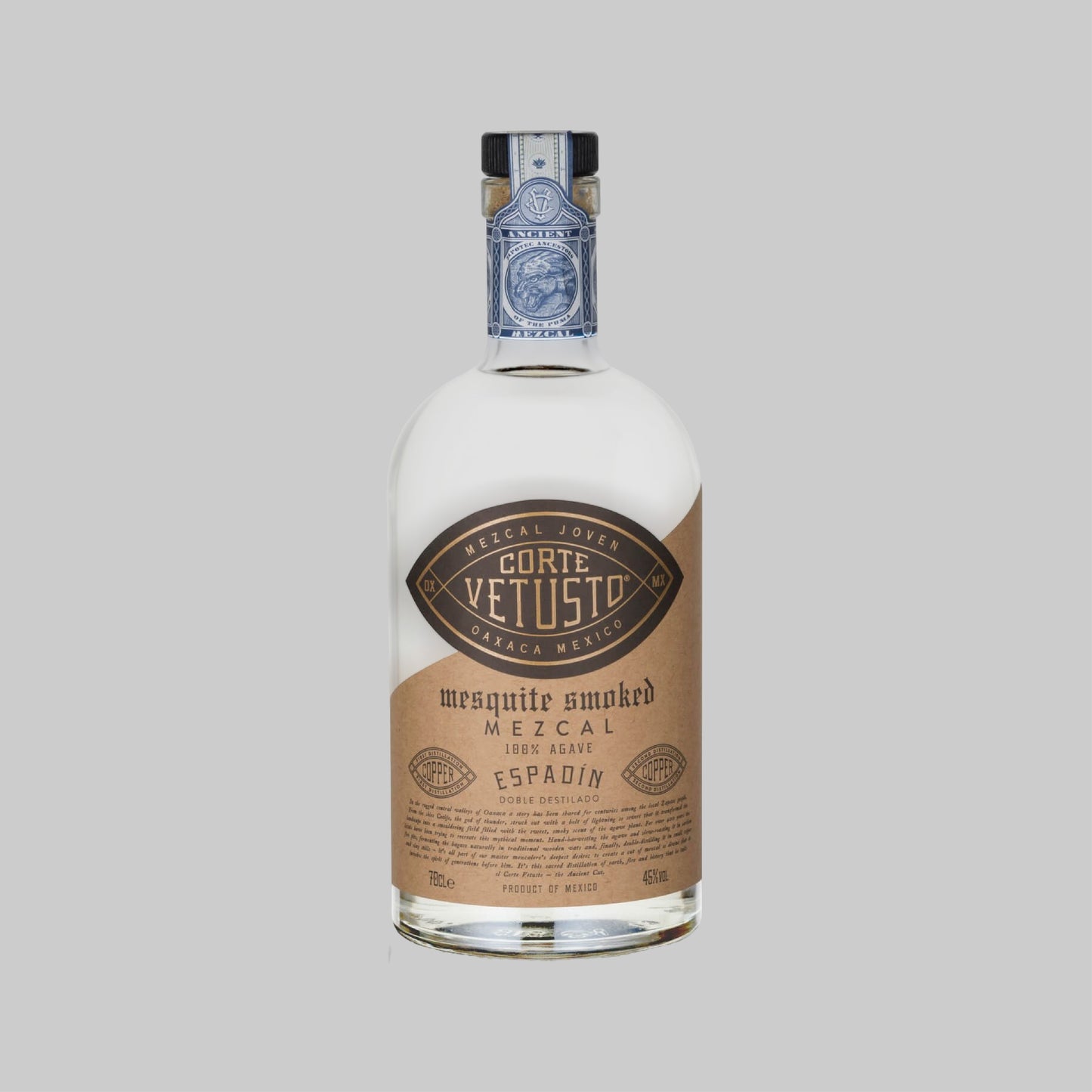 Corte Vetusto Mezcal Espadin Joven 750ml 45.0% | TIME2DRINK