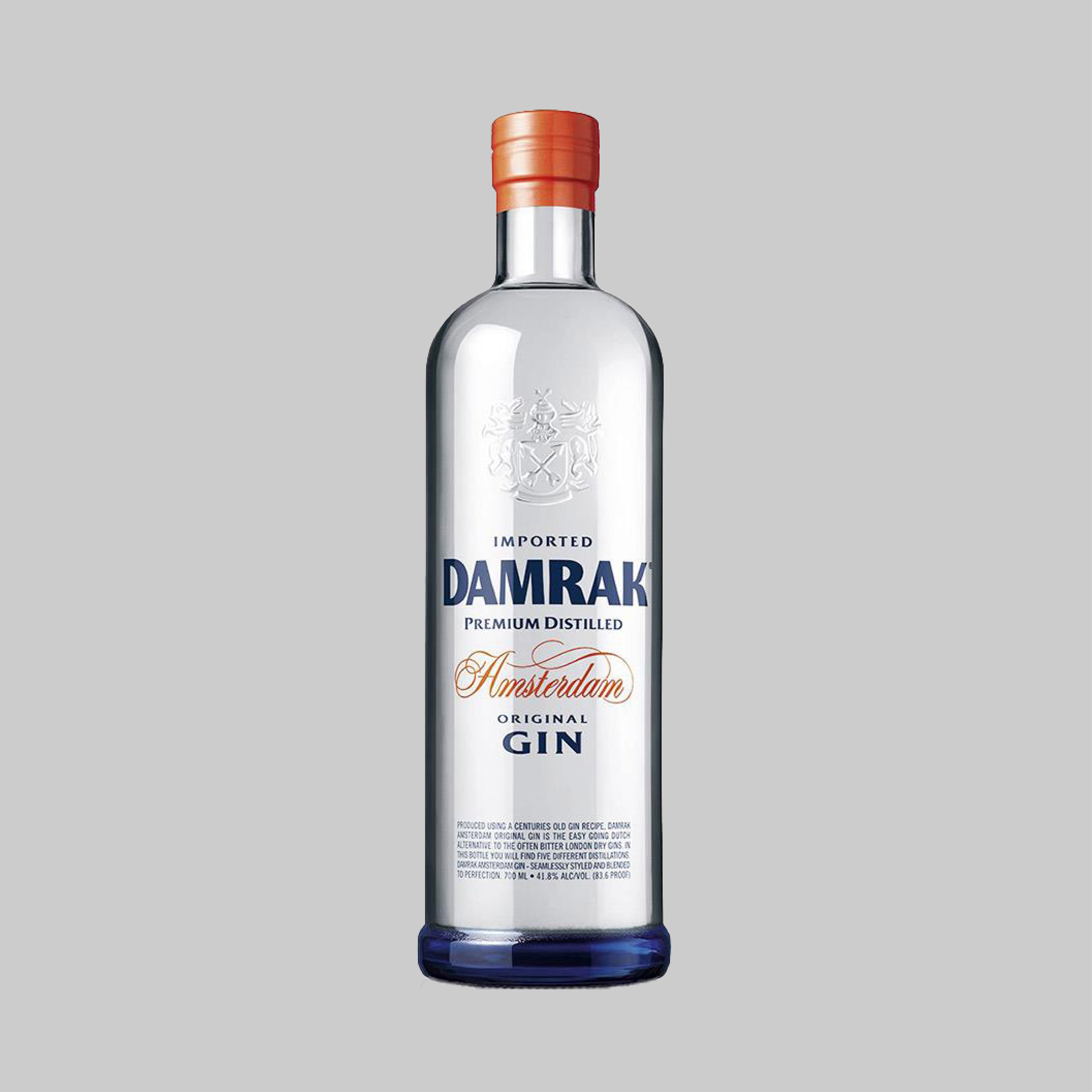 Damrak Amsterdam Gin 700ml 41.8% | TIME2DRINK
