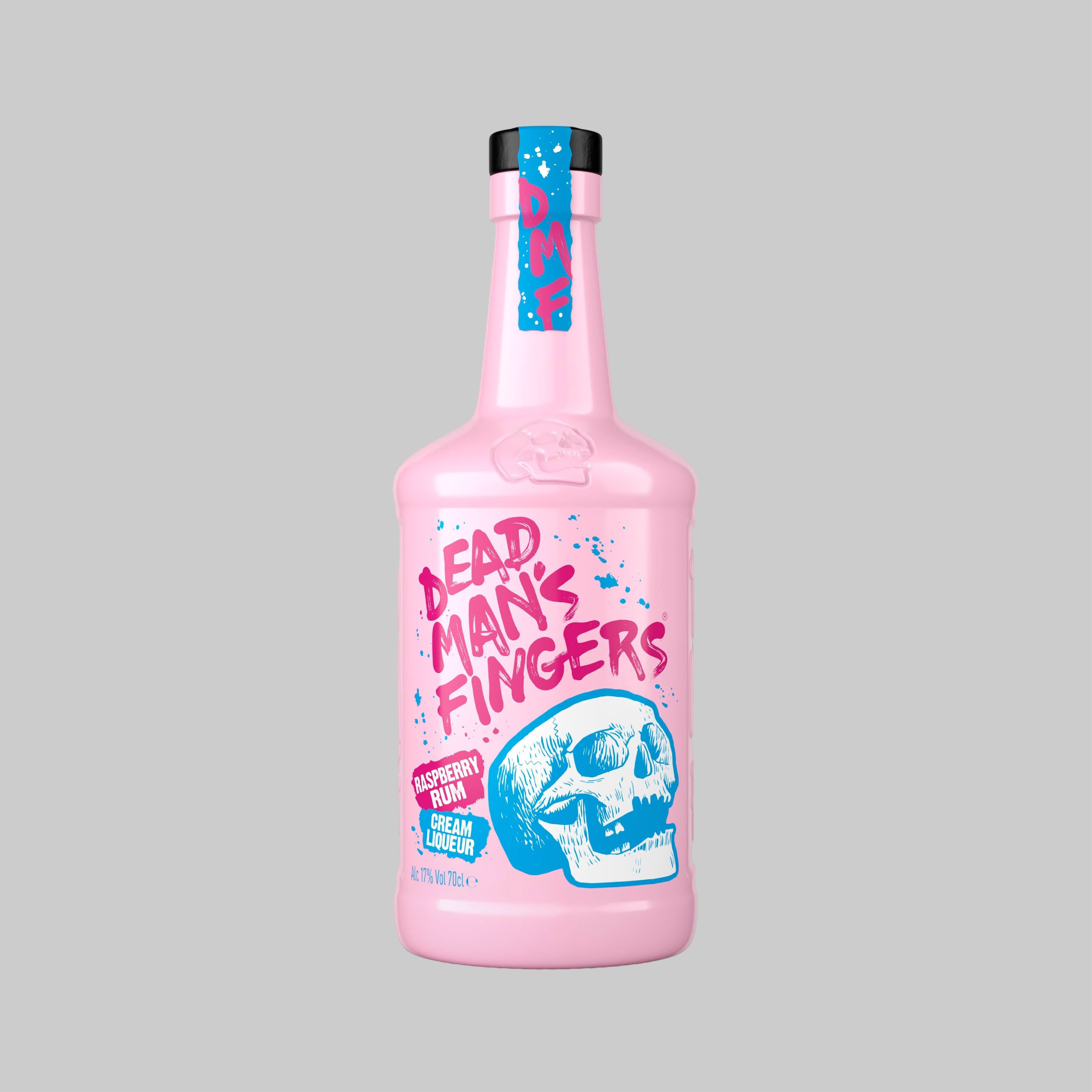 Dead Man's Fingers Raspberry Rum Cream 700ml 17.0% | TIME2DRINK