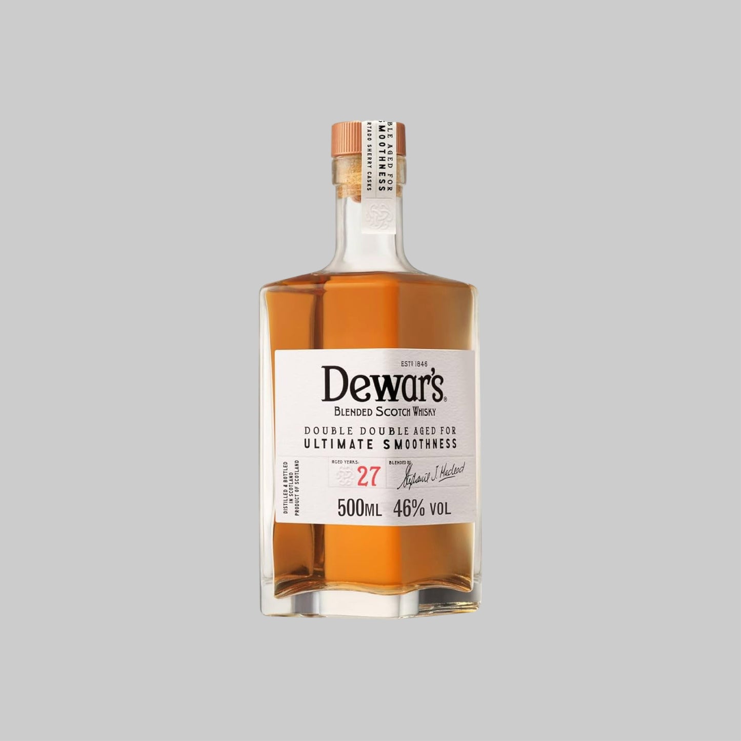 Dewar's Double Double 21 Years Blended Scotch Whisky 500ml 46.0% | TIME2DRINK