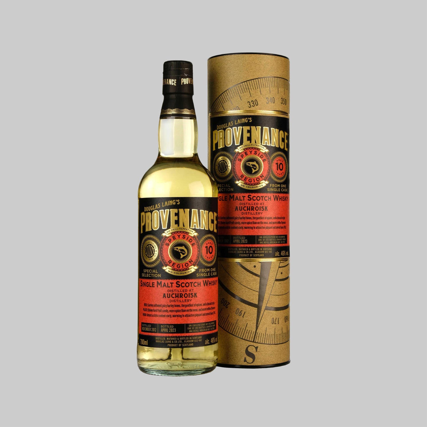 Douglas Laing Provenance Balmenach 10 Years Single Malt Scotch Whisky 700ml 46.0% | TIME2DRINK