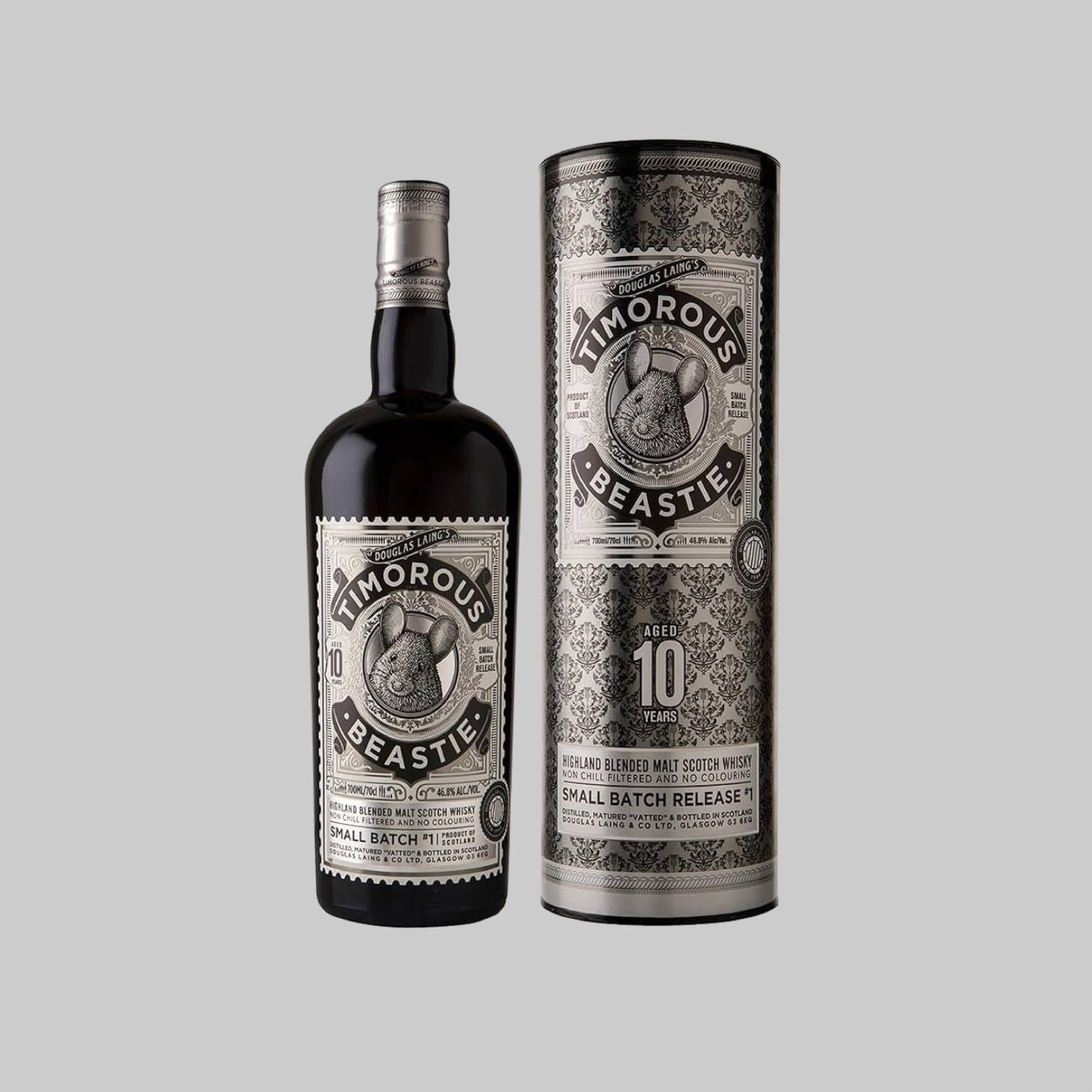 Douglas Laing Timorous Beastie Highland Blended Malt Scotch Whisky 700ml 46.8% | TIME2DRINK