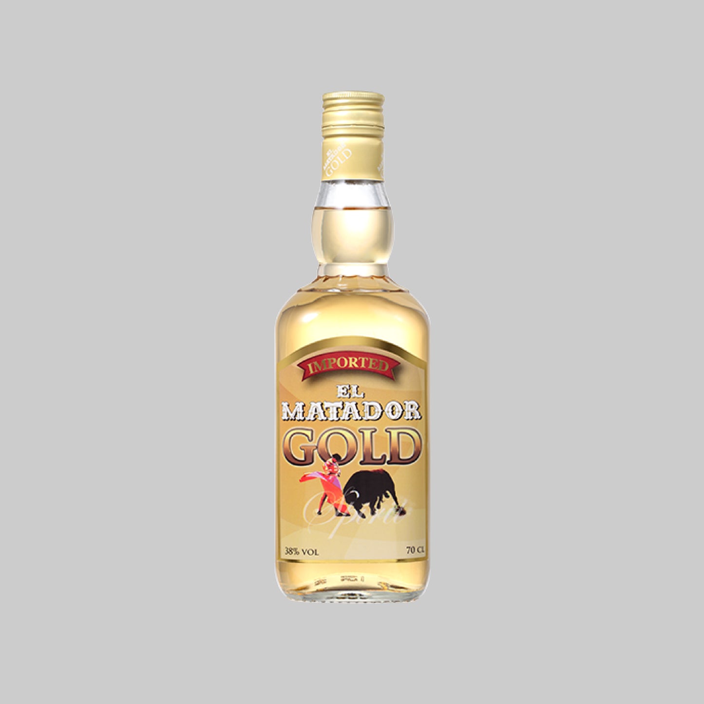 El Matador Gold (Tequila Flavoured Spirit) 700ml 38.0% | TIME2DRINK