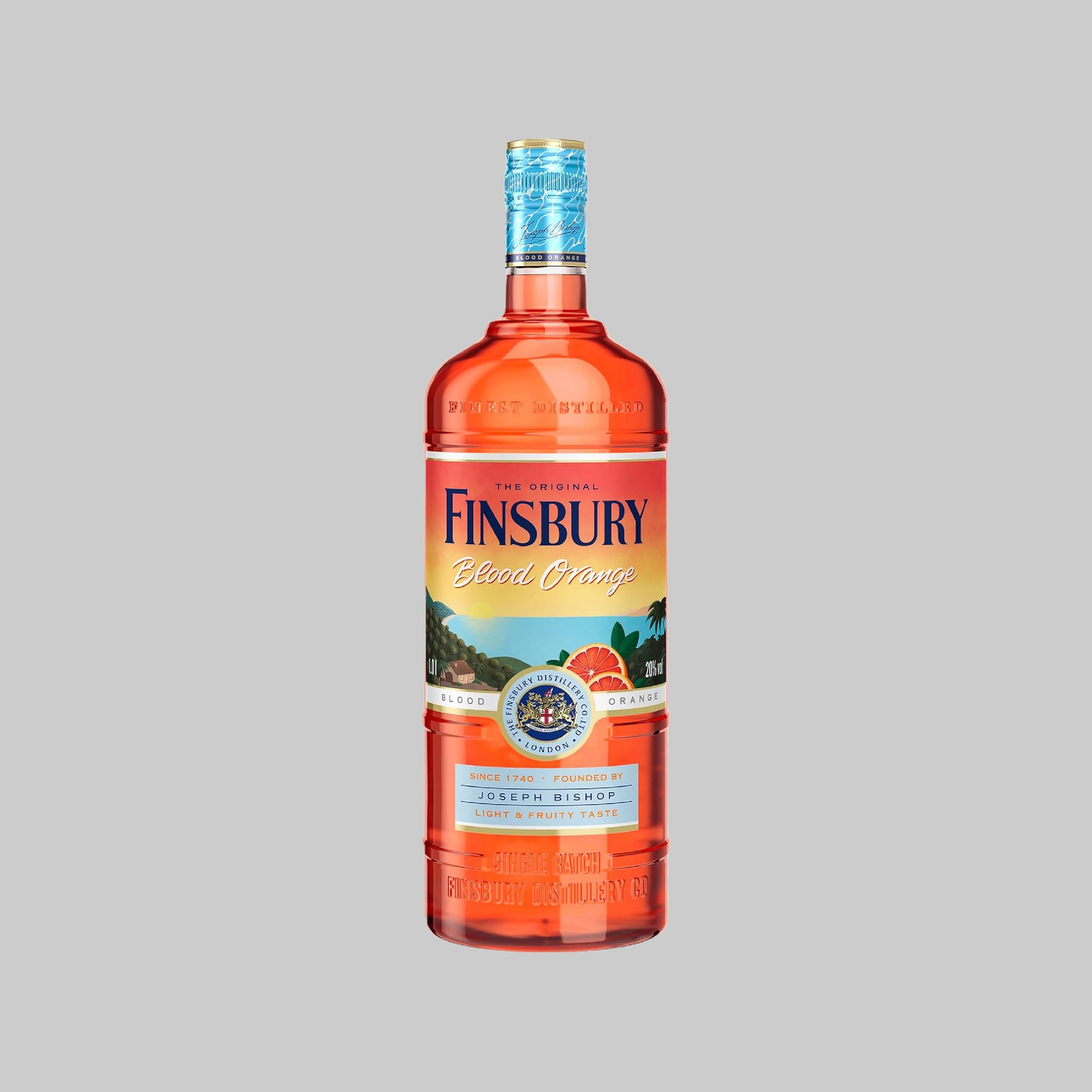Finsbury Blood Orange Gin 700ml 37.5% | TIME2DRINK