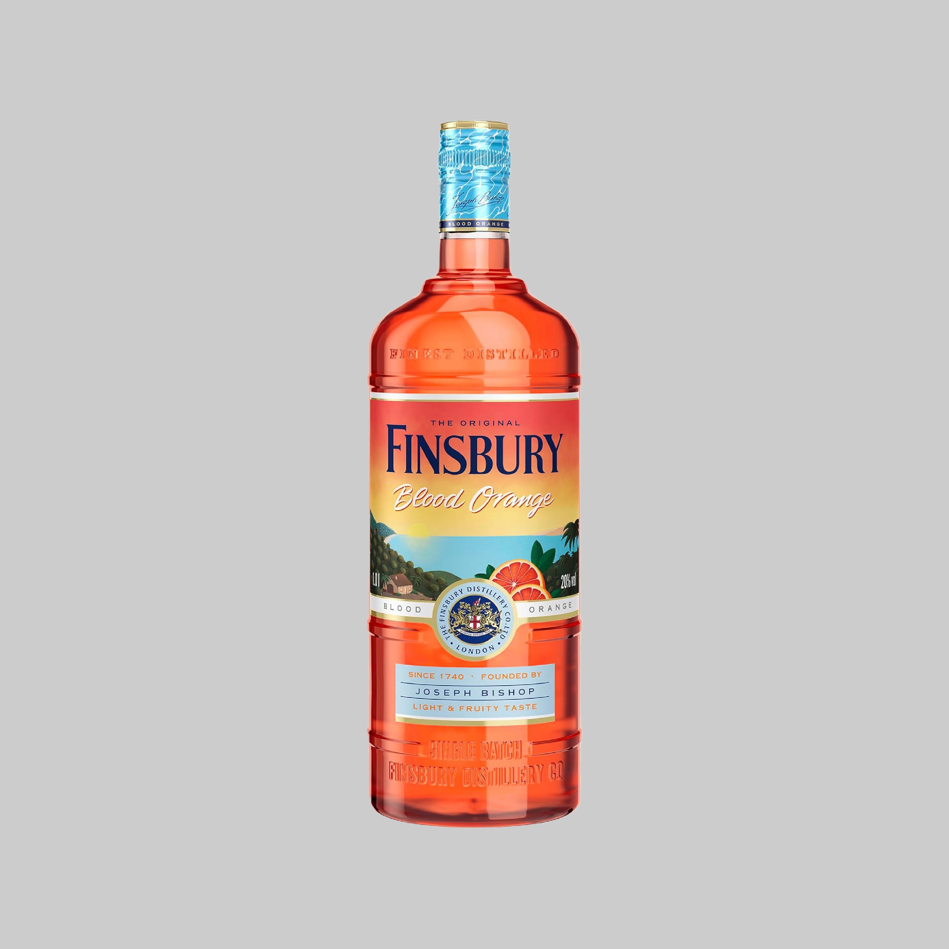 Finsbury Blood Orange Gin 700ml 37.5% | TIME2DRINK