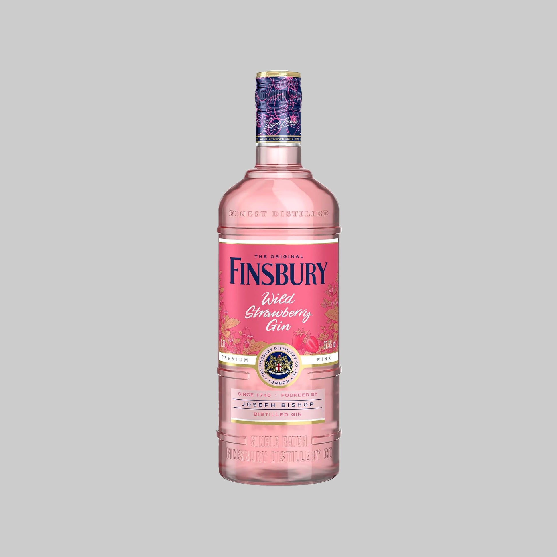 Finsbury Wild Strawberry Gin 700ml 37.5% | TIME2DRINK