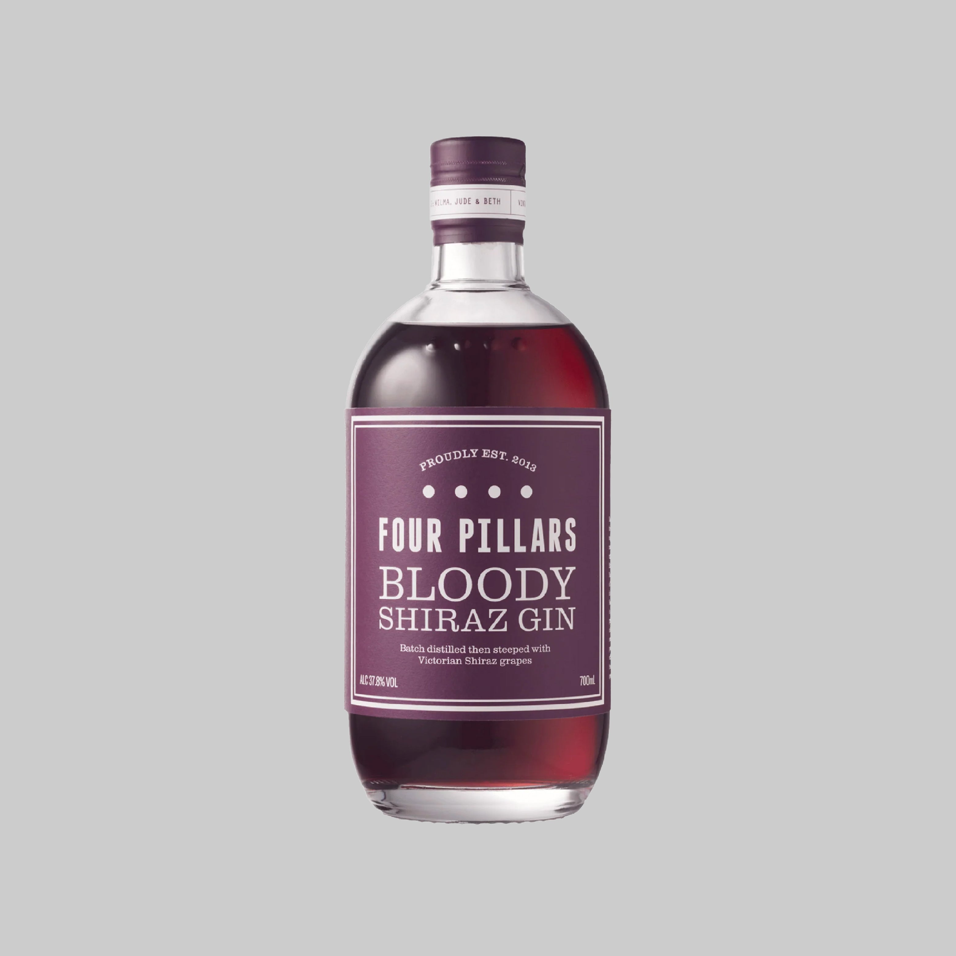 Four Pillars Bloody Shiraz Gin 700ml 37.8% | TIME2DRINK