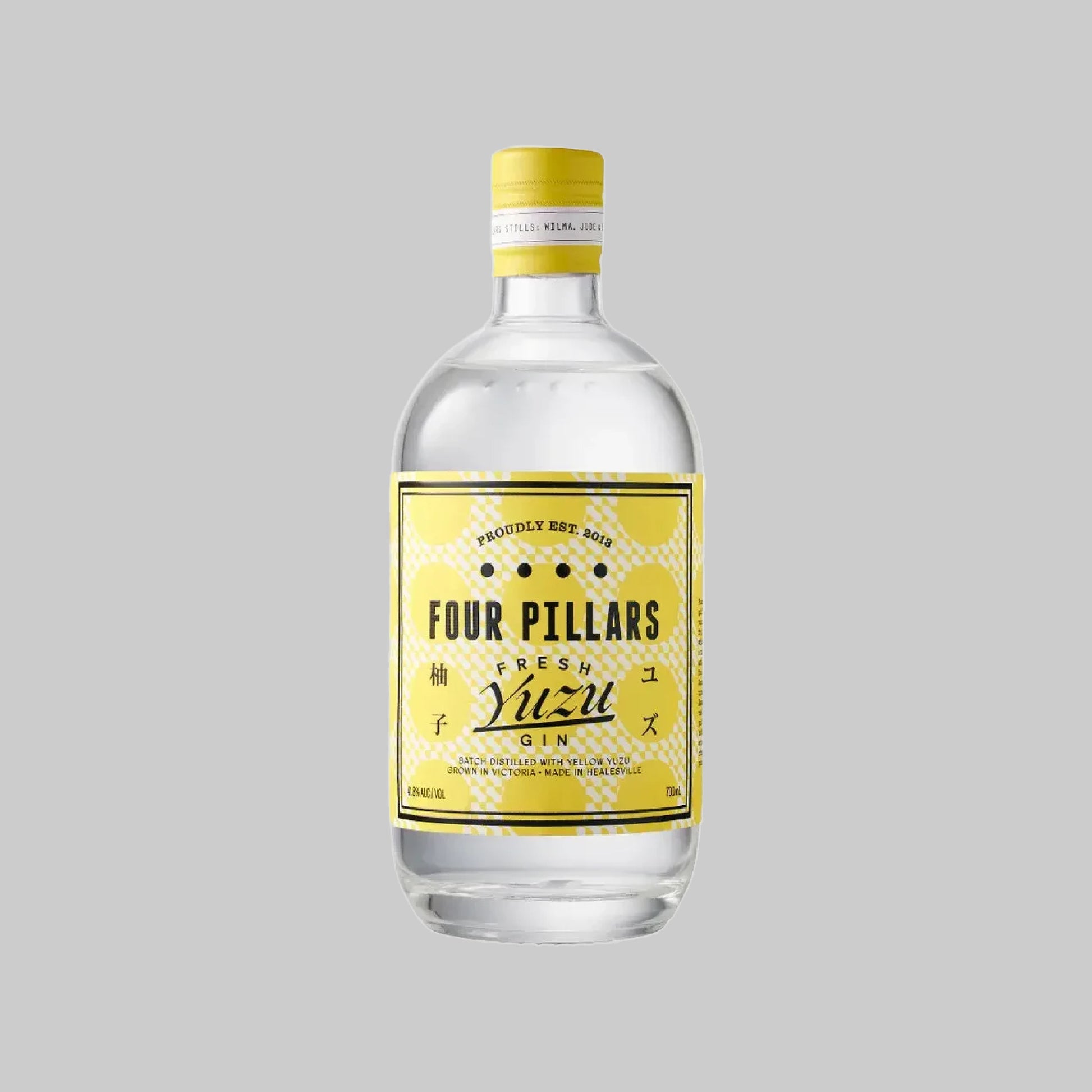 Four Pillars Fresh Yuzu Gin 700ml 41.8% | TIME2DRINK