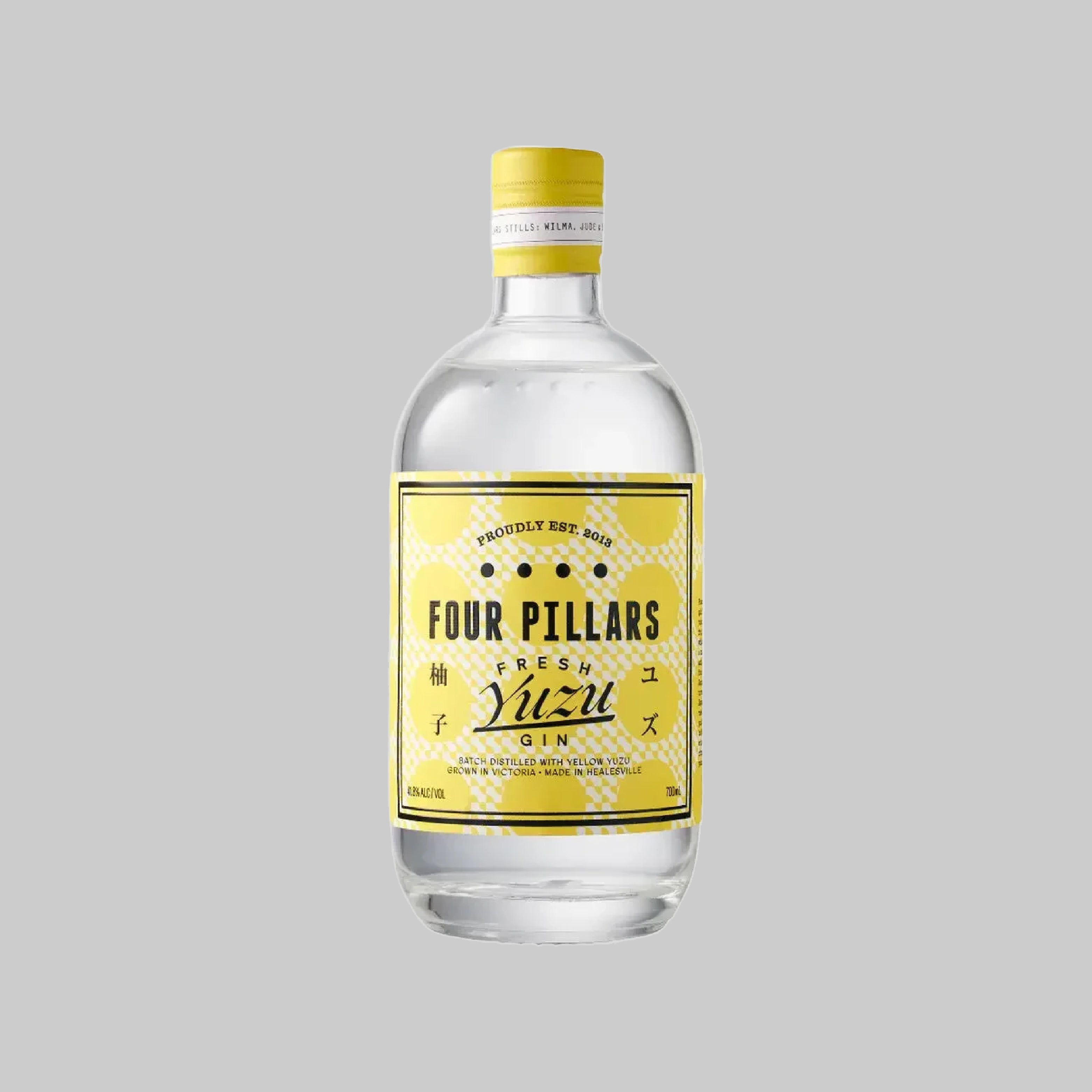 Four Pillars Fresh Yuzu Gin 700ml 41.8% | TIME2DRINK