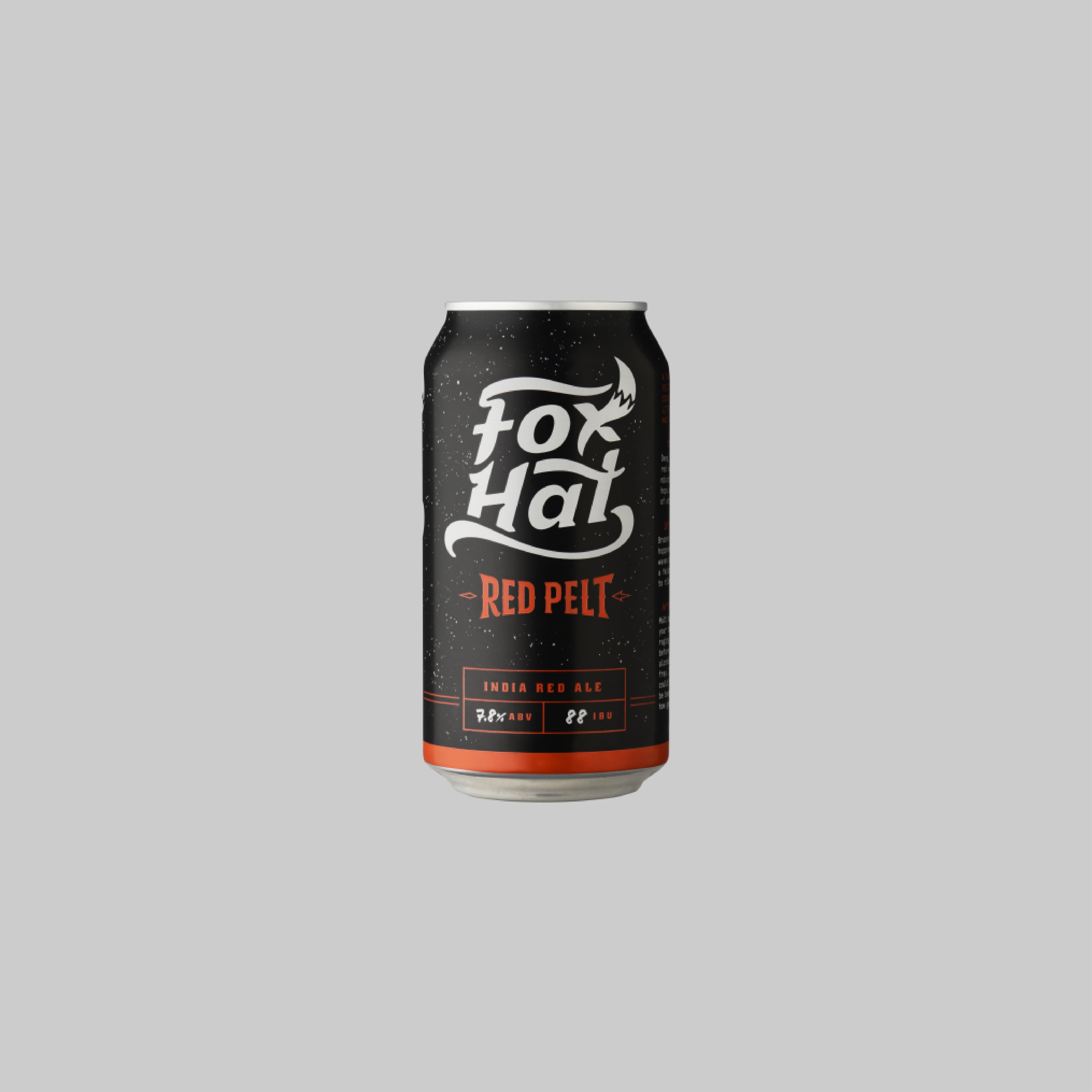 Fox Hat Red Pelt India Red Ale Can 375ml 7.8% | TIME2DRINK