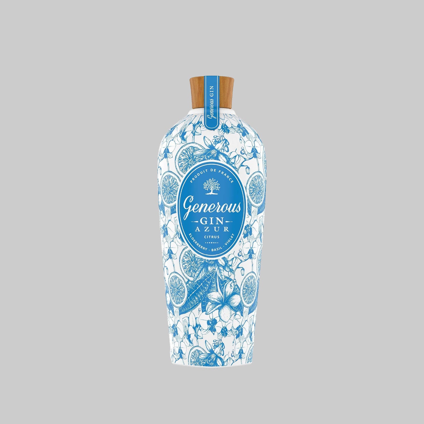 Generous Azur Gin 700ml 40.0% | TIME2DRINK