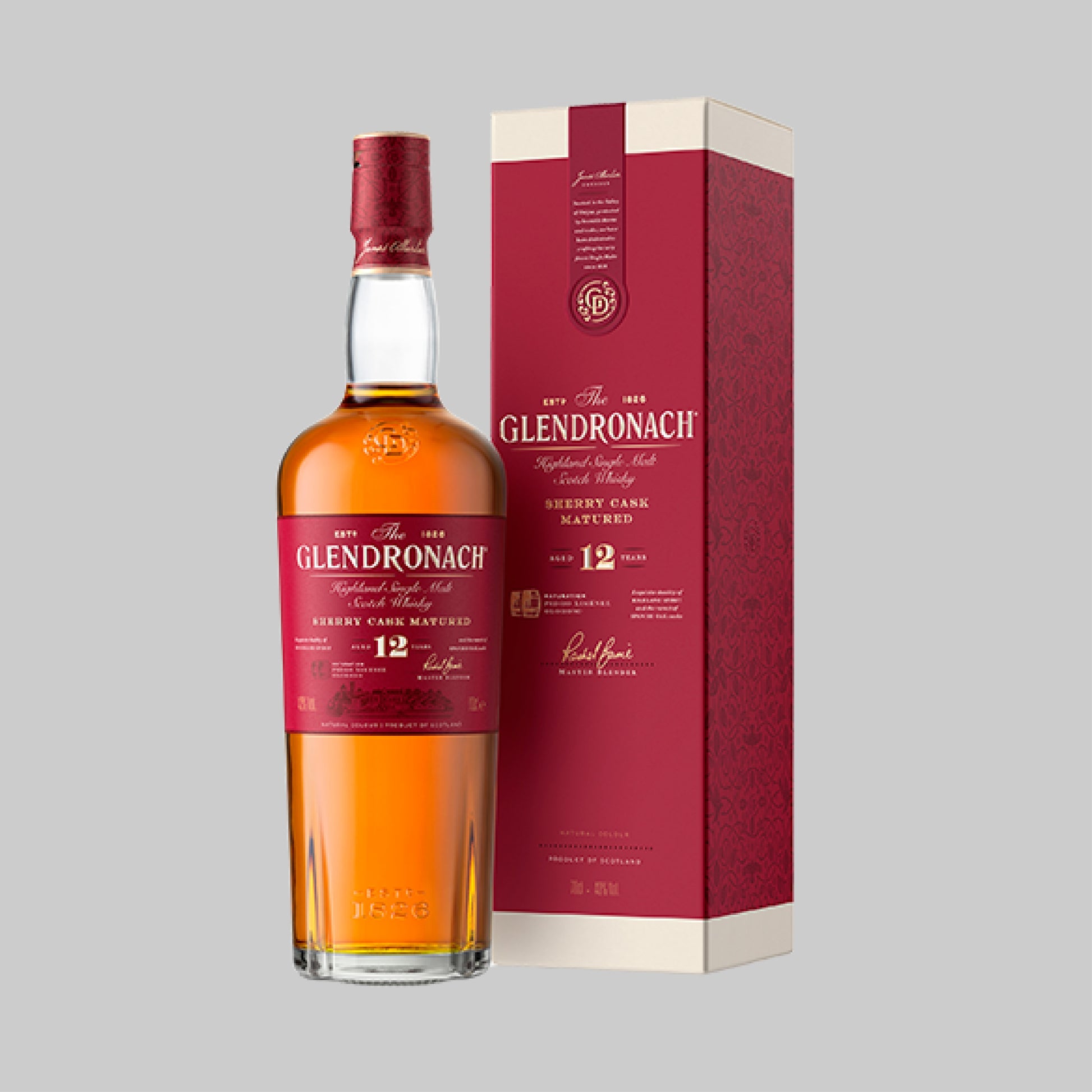 GlenDronach Original 12 Years Single Malt Scotch Whisky 700ml 43.0% | TIME2DRINK