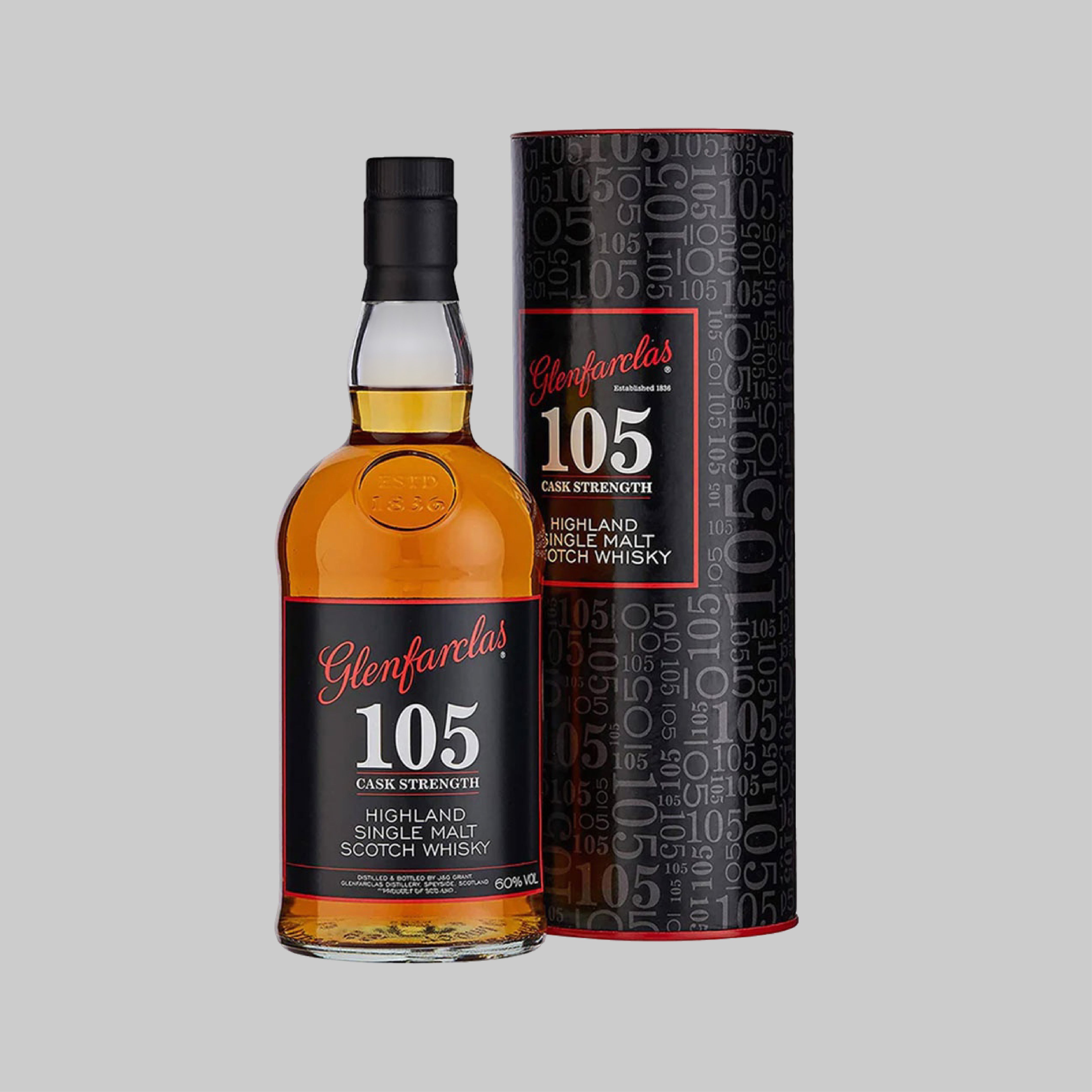 Glenfarclas 105 Cask Strength Single Malt Scotch Whisky 700ml 60.0% | TIME2DRINK