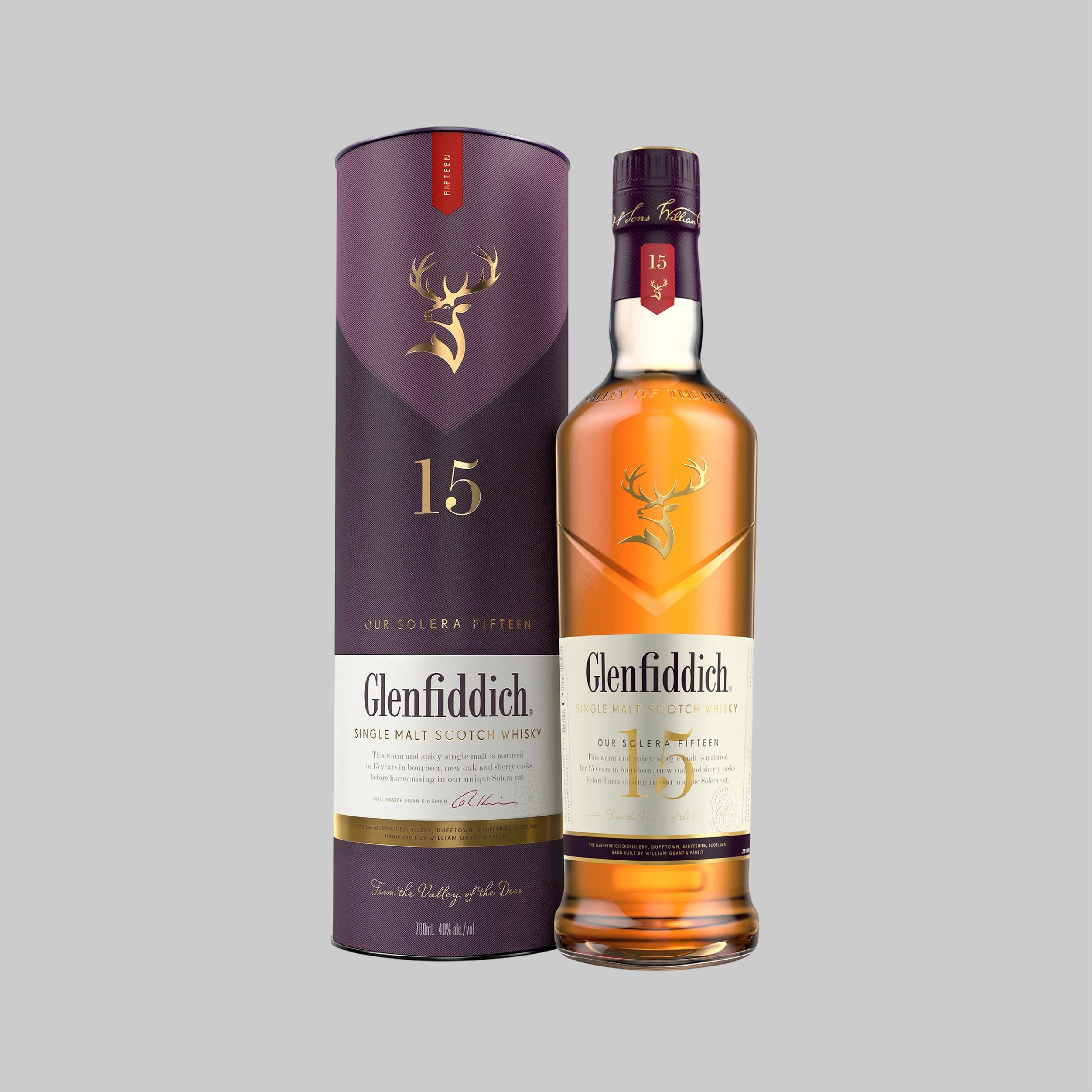 Glenfiddich 15 Years Single Malt Scotch Whisky 700ml 40.0% | TIME2DRINK