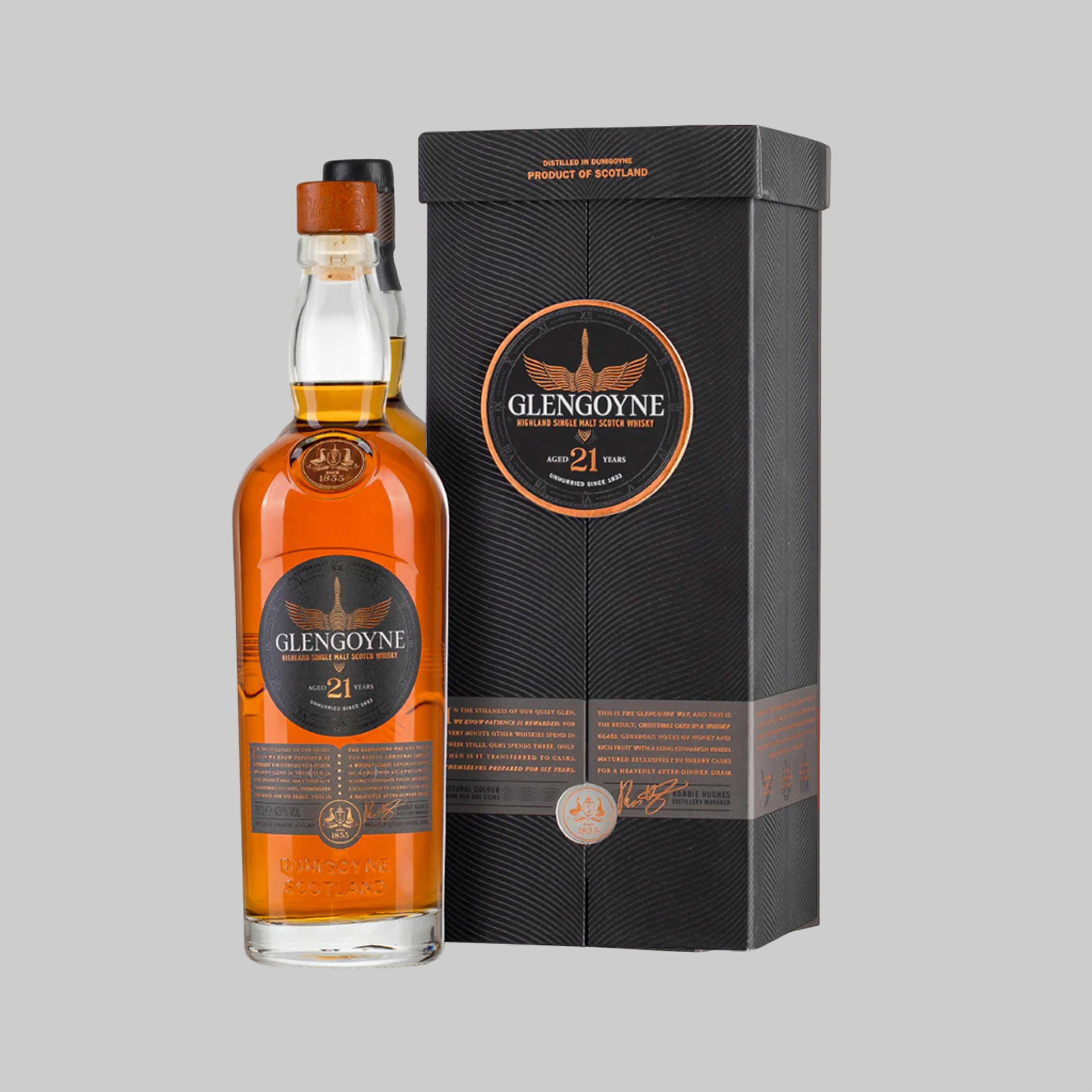 Glengoyne 18 Years Single Malt Scotch Whisky 700ml 43.0% | TIME2DRINK
