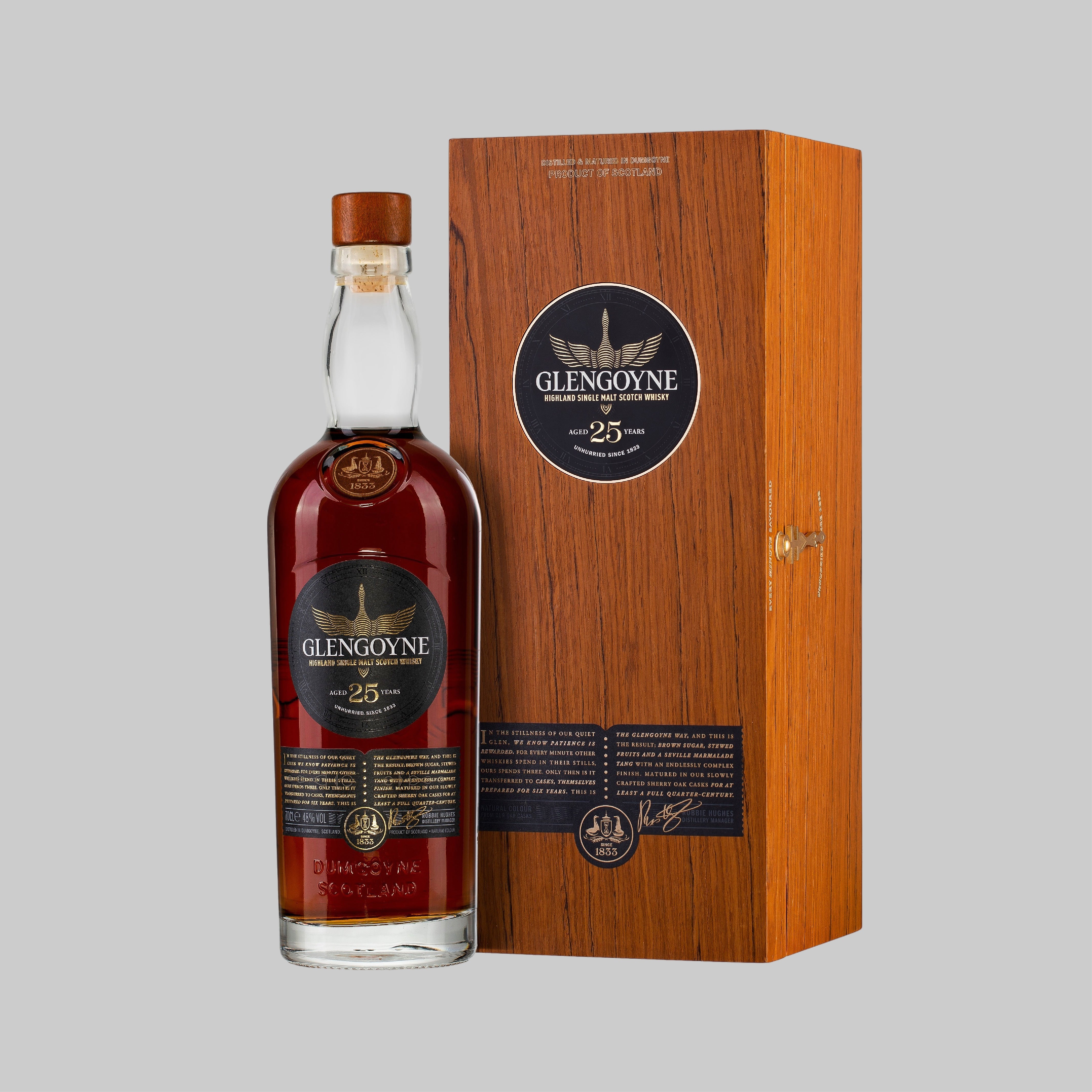 Glengoyne 25 Years Single Malt Scotch Whisky 700ml 48.0% | TIME2DRINK