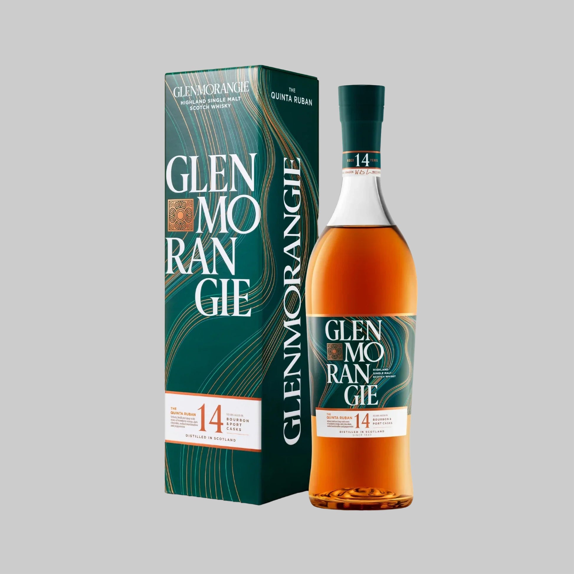 Glenmorangie Quinta Ruban 14 Years Single Malt Scotch Whisky 700ml 46.0% | TIME2DRINK