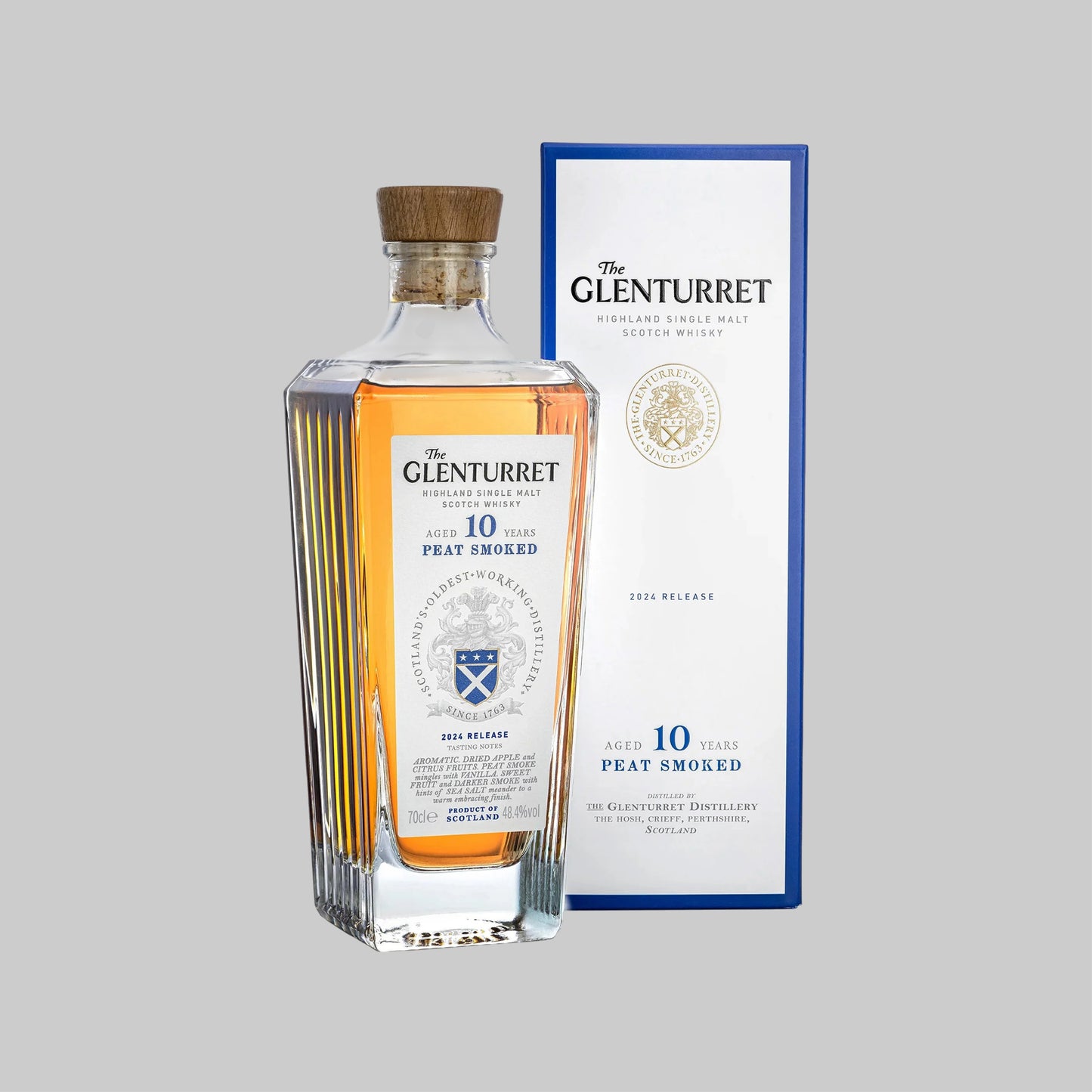Glenturret 10 Years Old Peat Smoked Single Malt Scotch Whisky 700ml 50.0% | TIME2DRINK