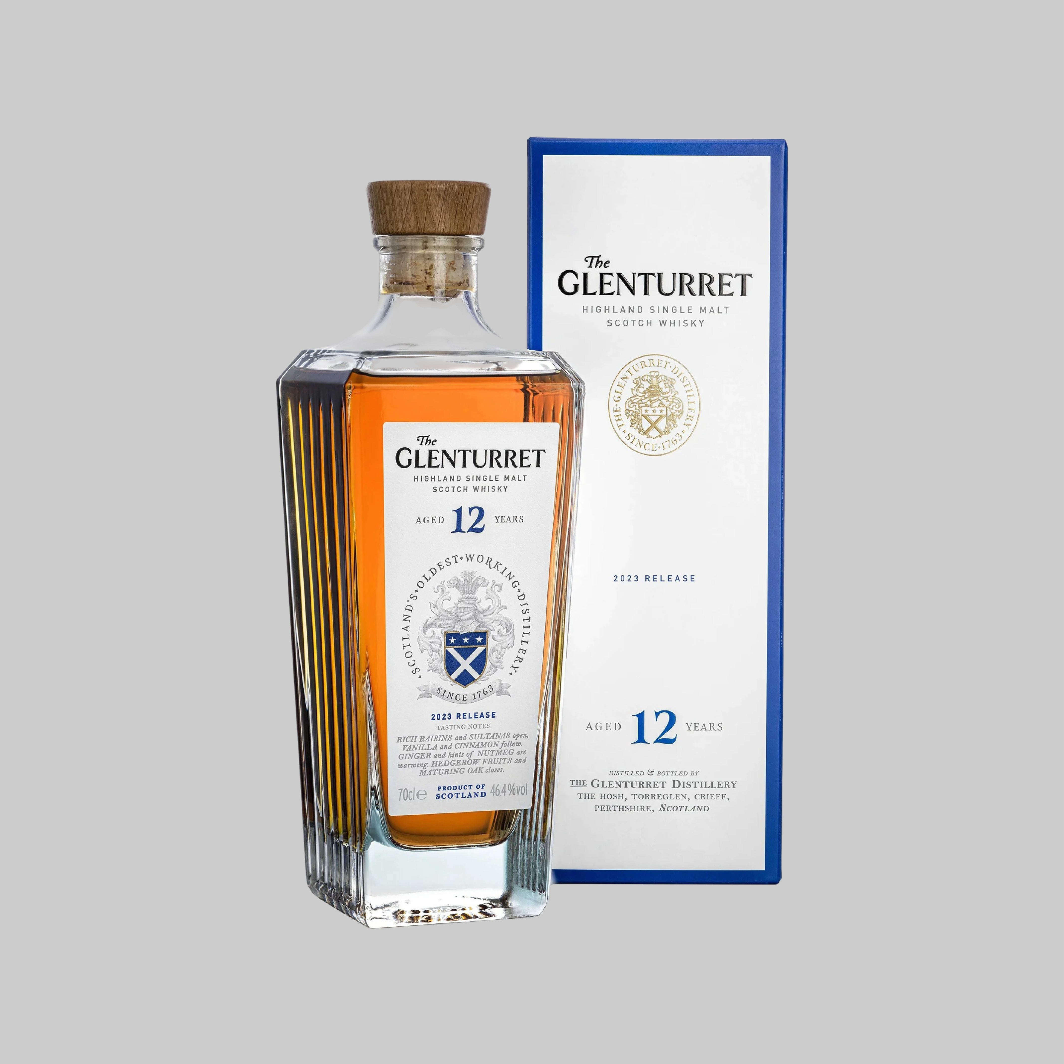 Glenturret 12 Years Single Malt Scotch Whisky 700ml 46.0% | TIME2DRINK