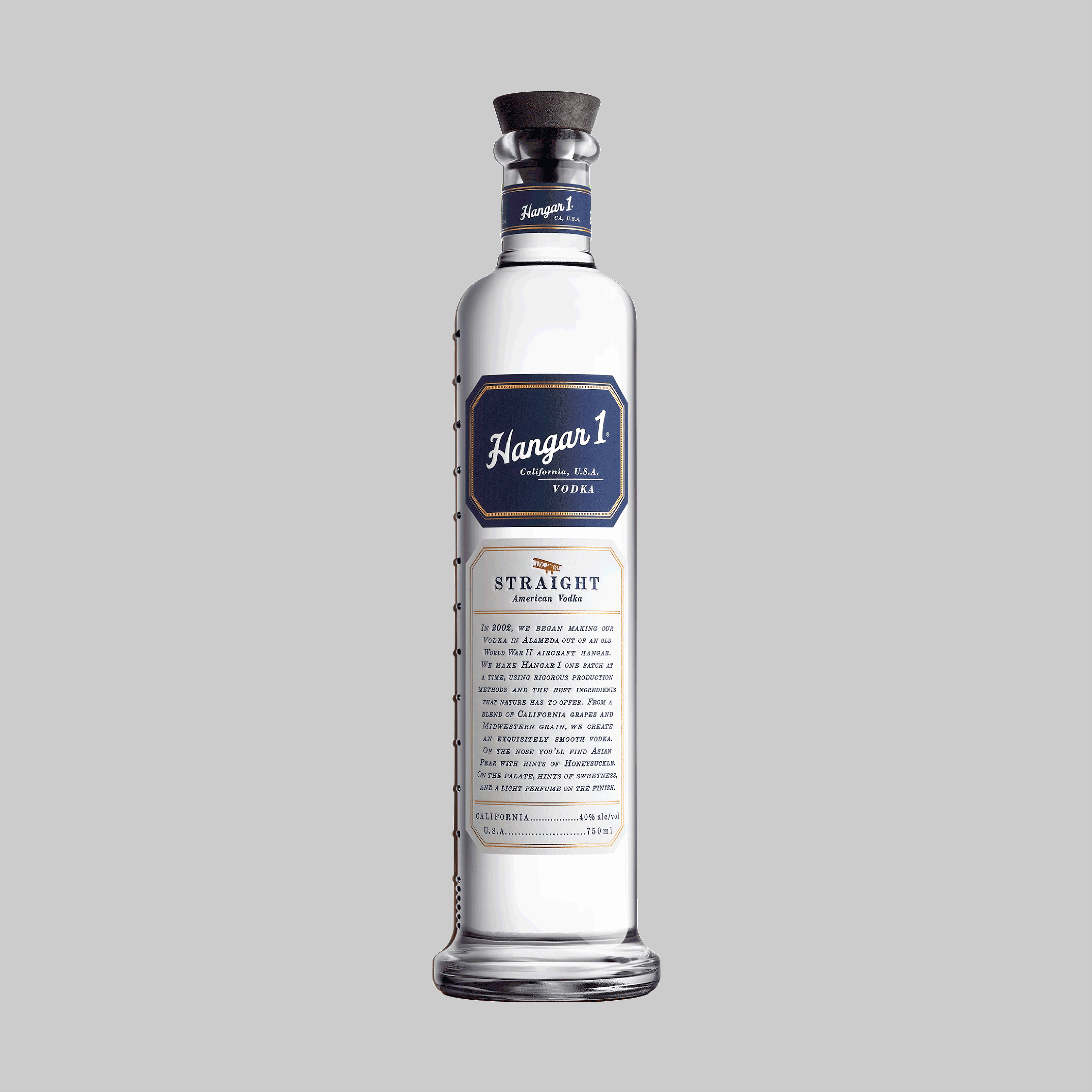 Hangar 1 Straight Vodka 750ml 40.0% | TIME2DRINK