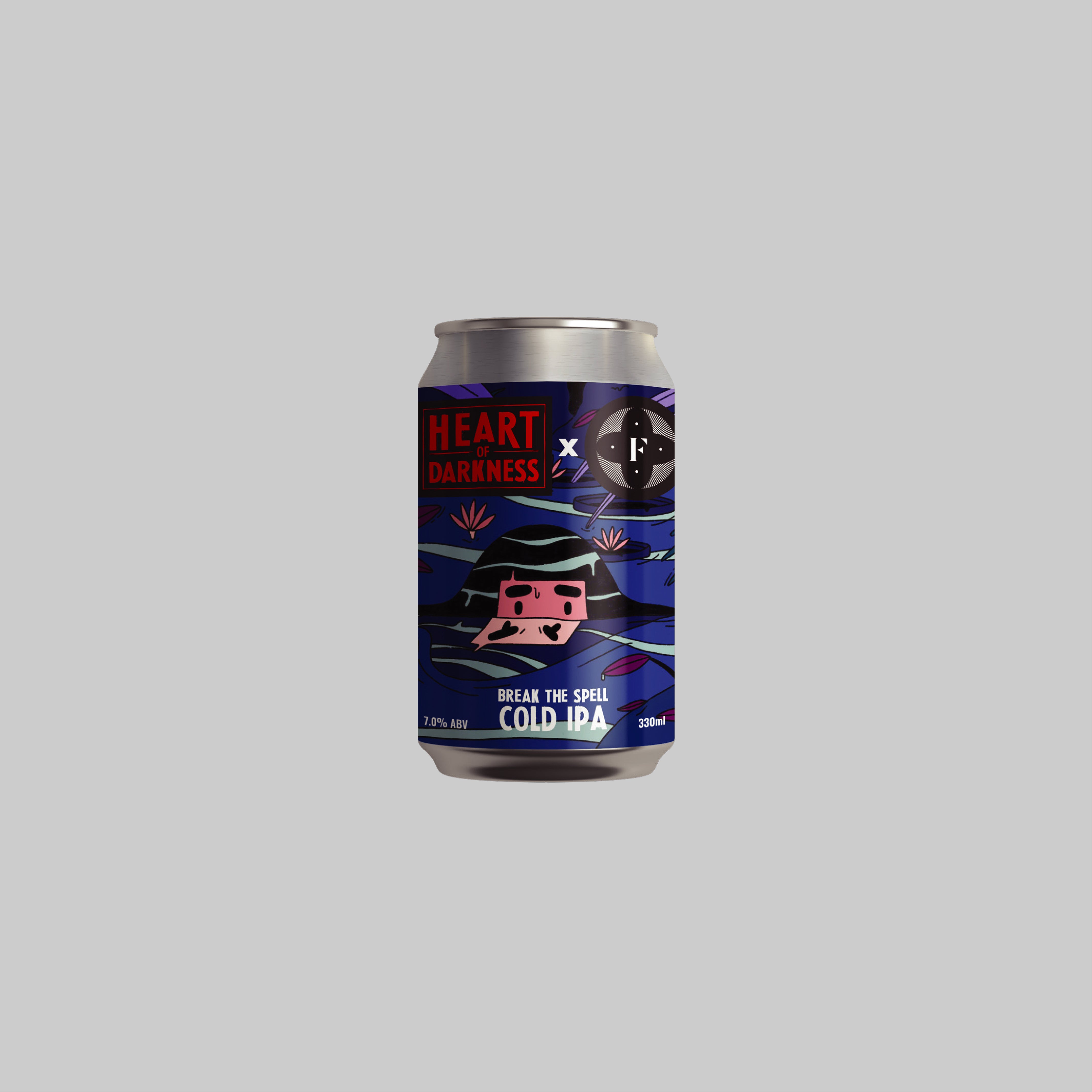Heart Of Darkness Break the Spell Cold IPA Can 330ml 7.0% - Time2Drink