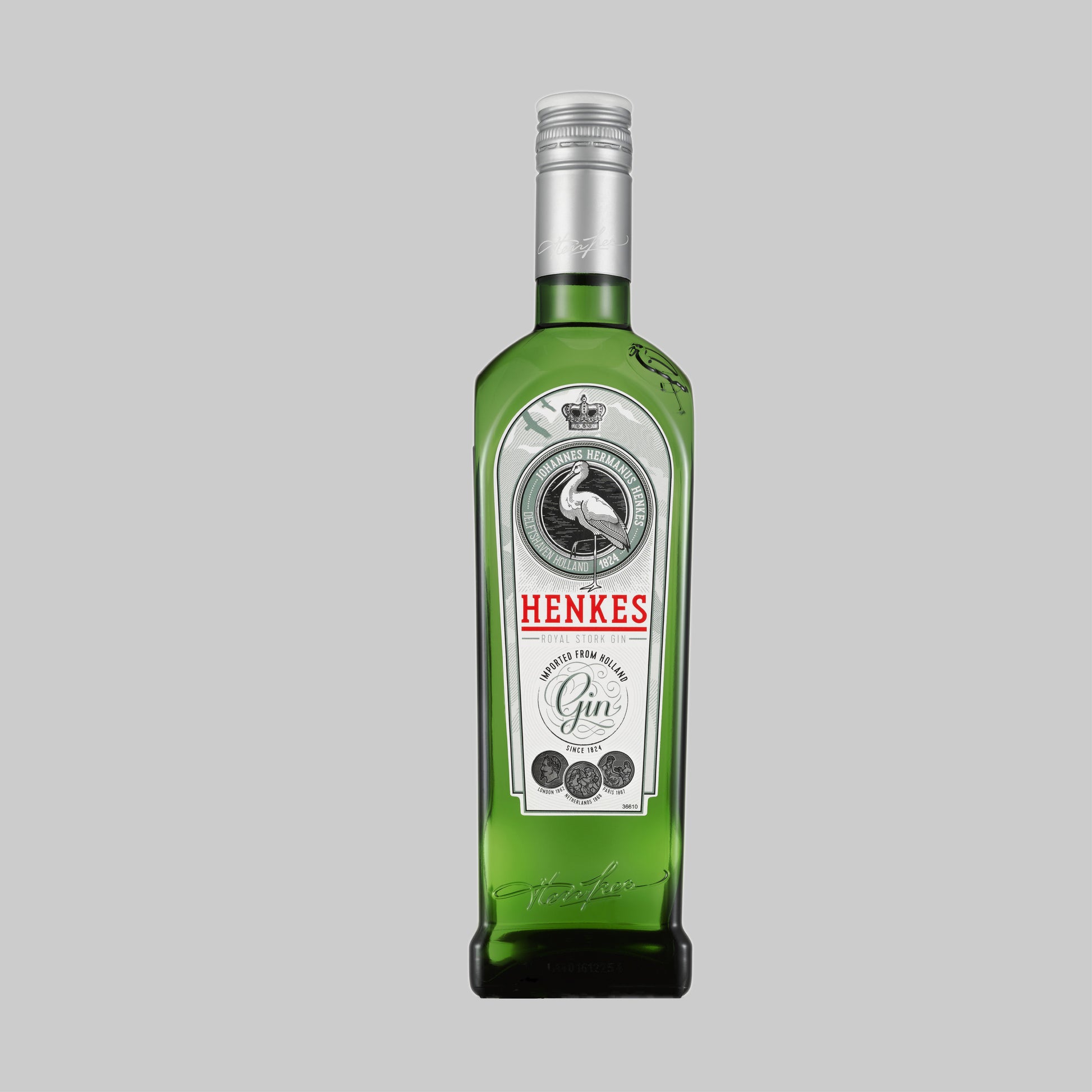 Henkes Gin 1000ml 37.5% | TIME2DRINK