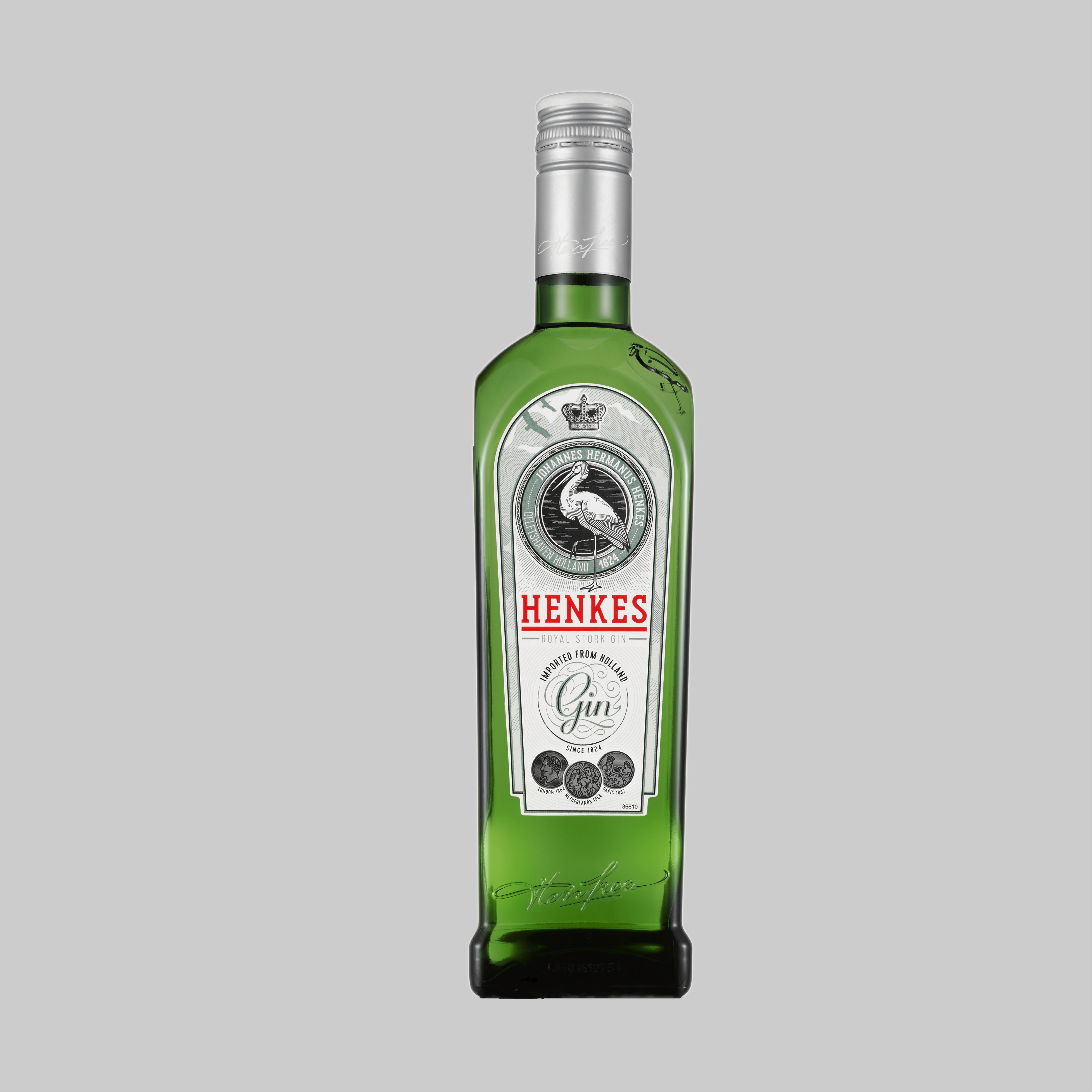 Henkes Gin 1000ml 37.5% | TIME2DRINK