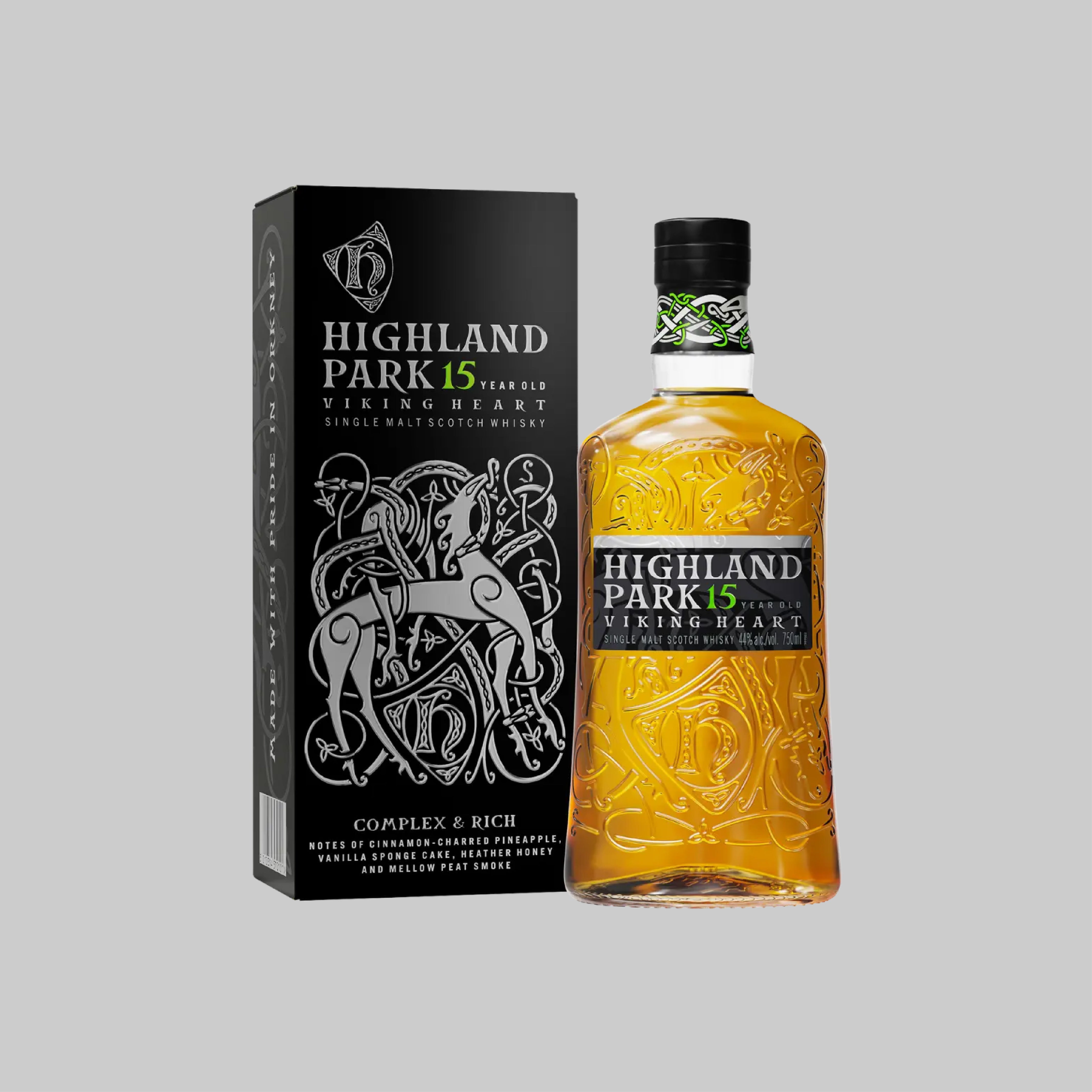Highland Park 15 Years Single Malt Scotch Whisky 700ml 44.0% | TIME2DRINK