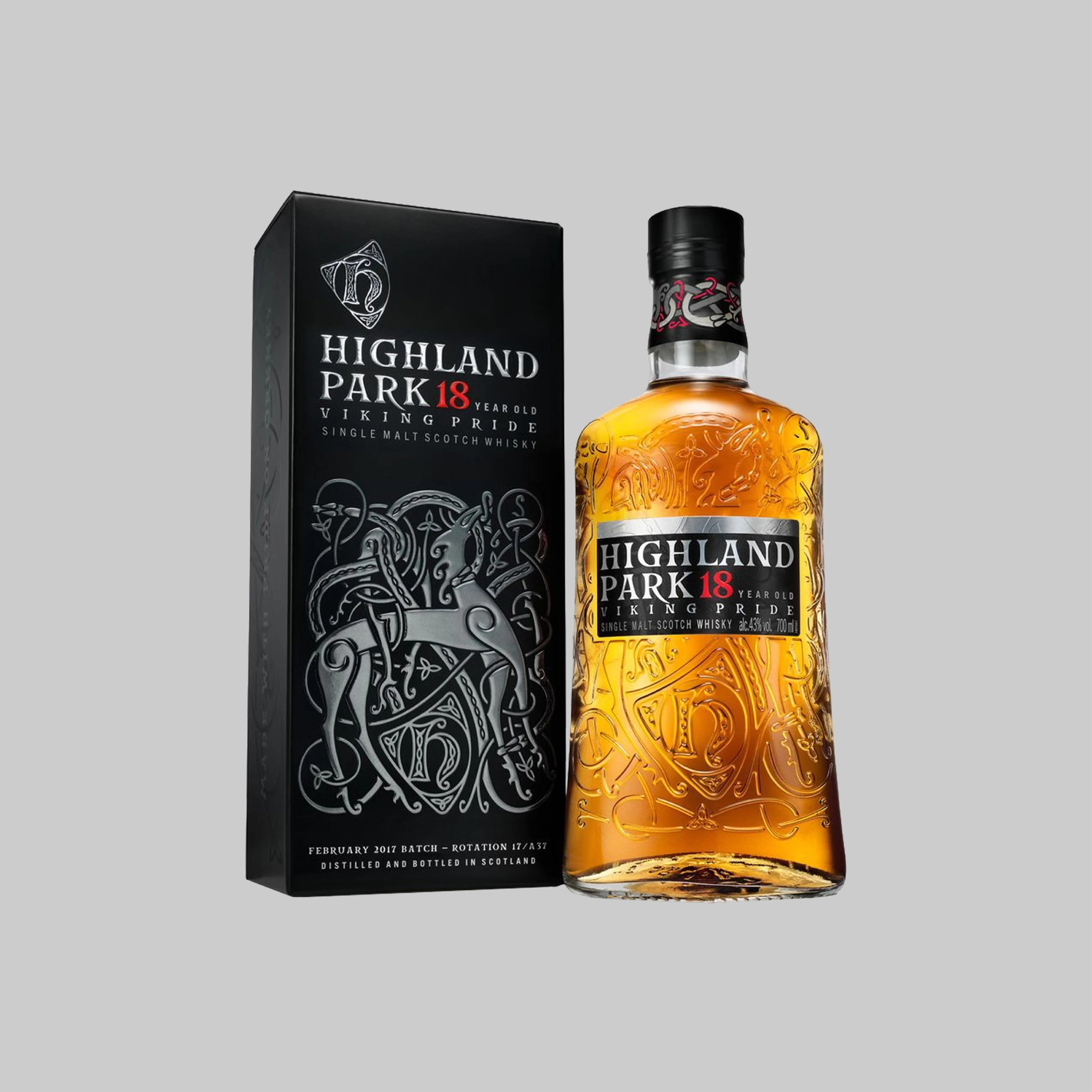 Highland Park 18 Years Single Malt Scotch Whisky 700ml 43.0% | TIME2DRINK